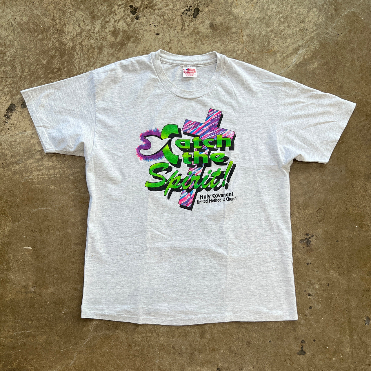 Catch the Spirit Jesus Religious Tee