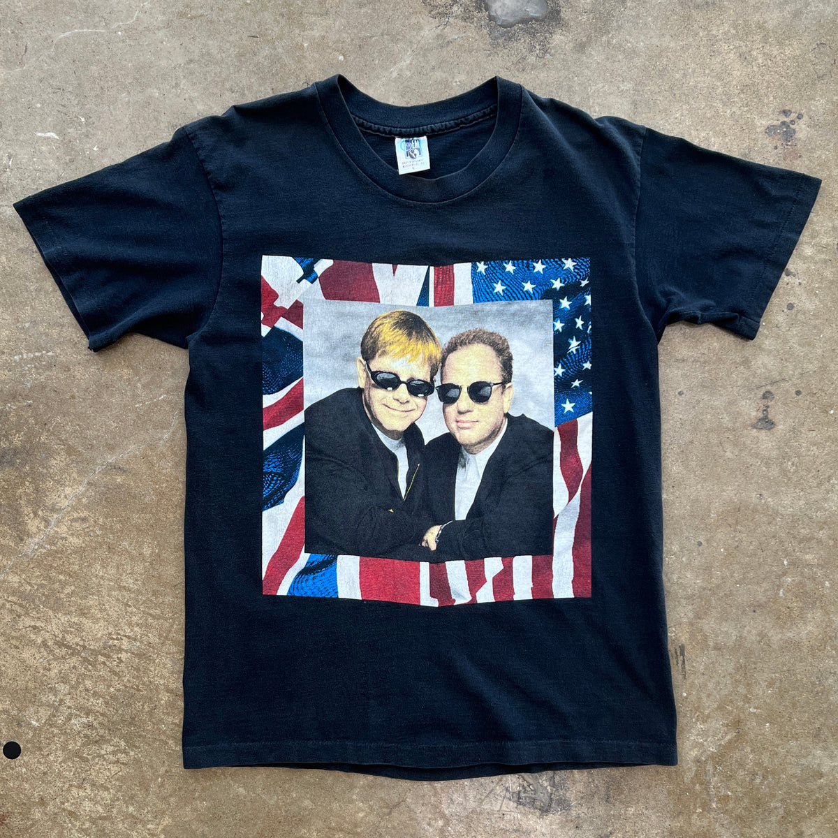 1994 Elton John Billy Joel North American Tour Single Stitch Tee