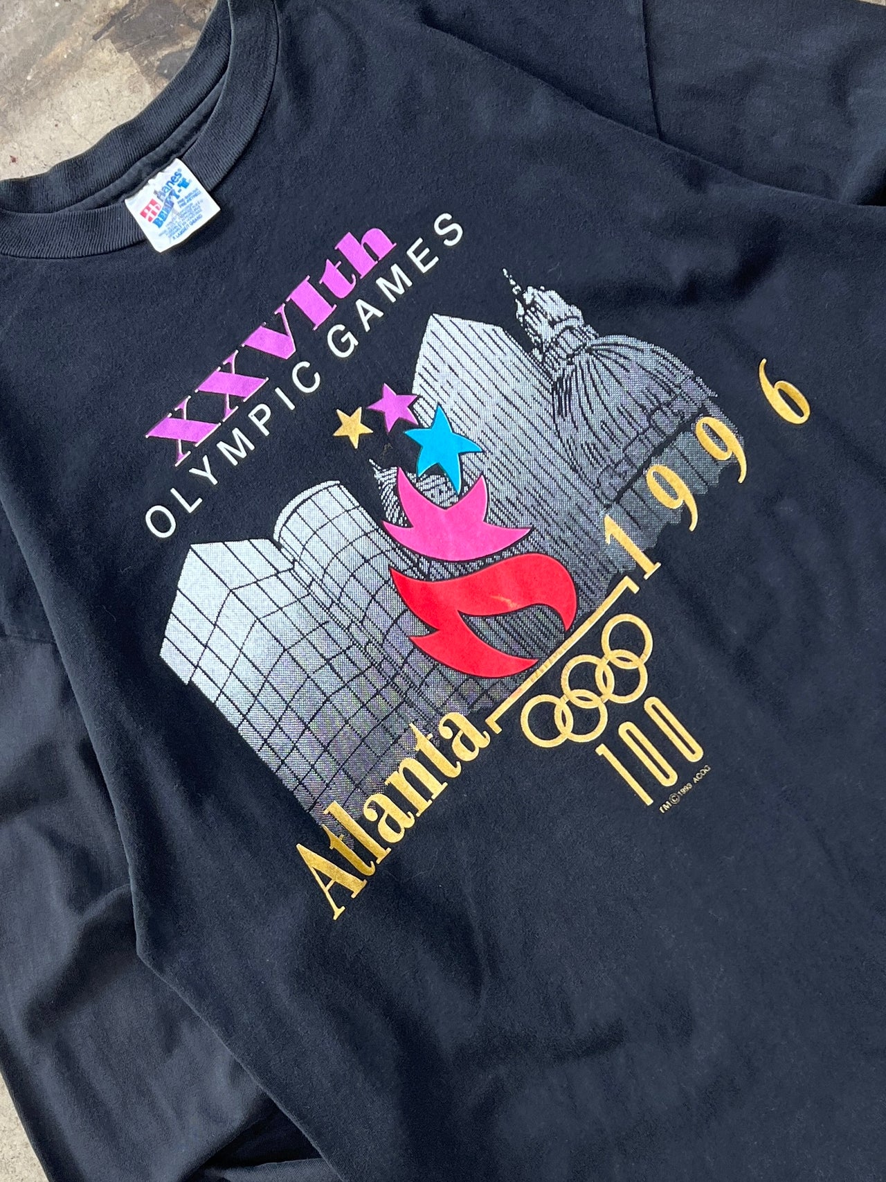 1996 Olympic Games Atlanta XXVI LS Tee