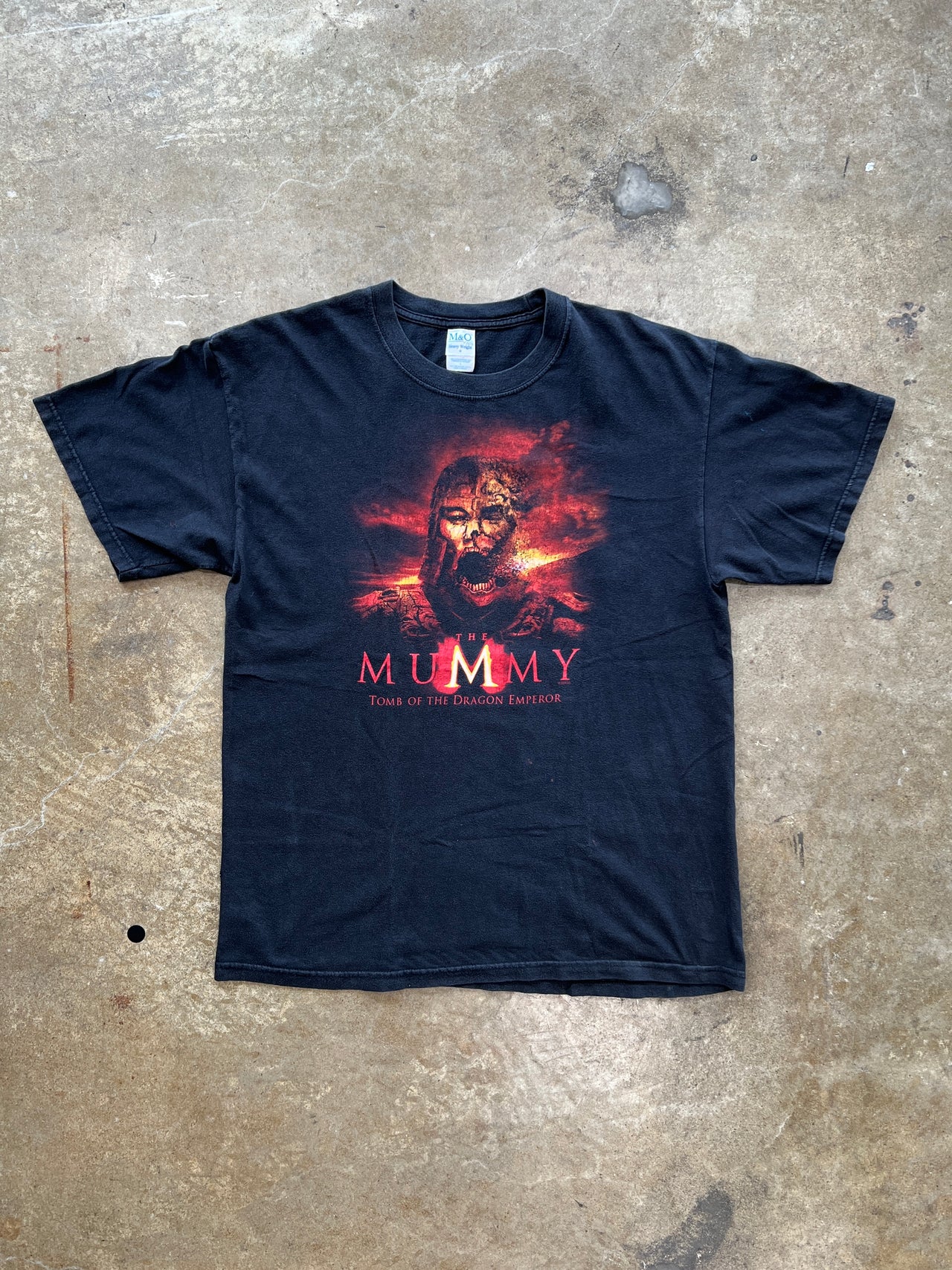 2008 The Mummy Tomb of the Dragon Emperor Movie Promo Tee