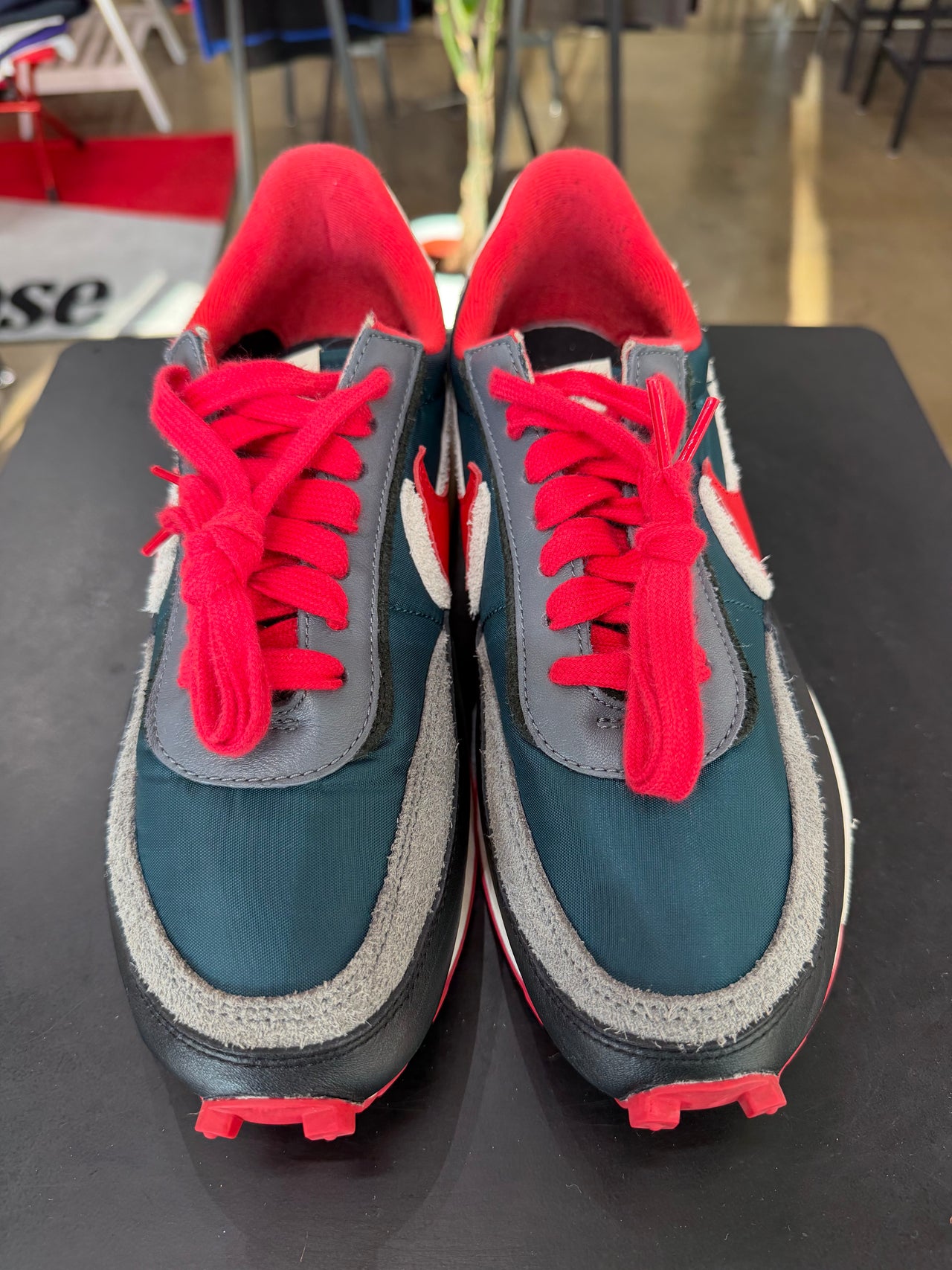 Nike LD Sacai Undercover Waffle University Red