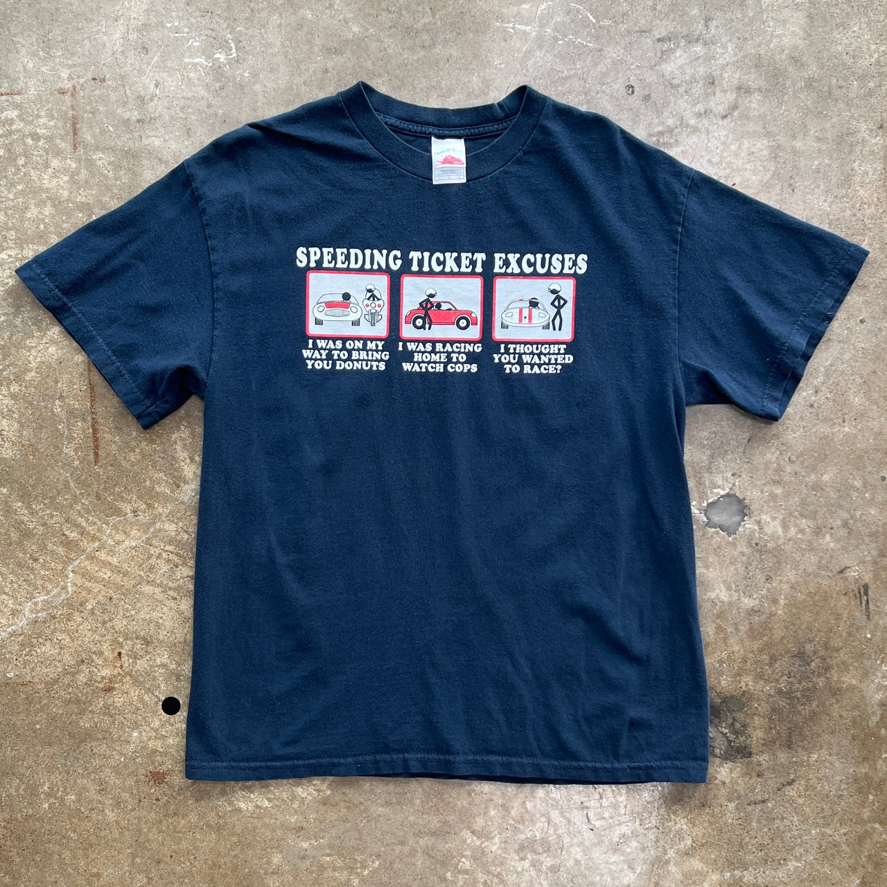 Y2K Speeding Ticket Race Tennesse River Tee
