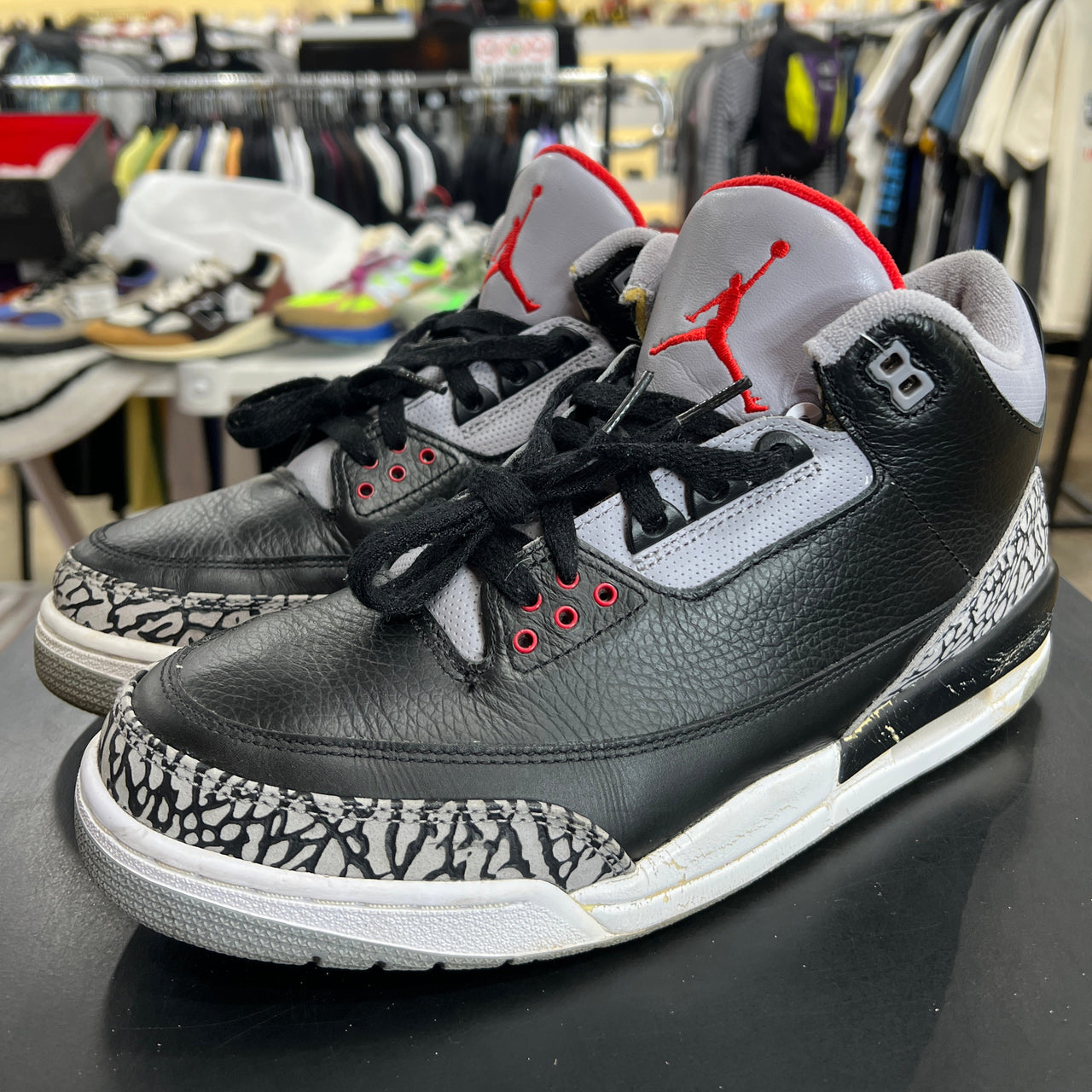 Air Jordan 3 Black Cement CDP (2008)