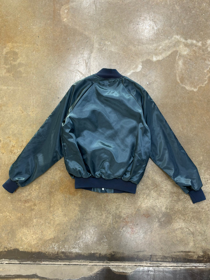 Sandy Safe Driver Varsity Bomber Jacket Medium