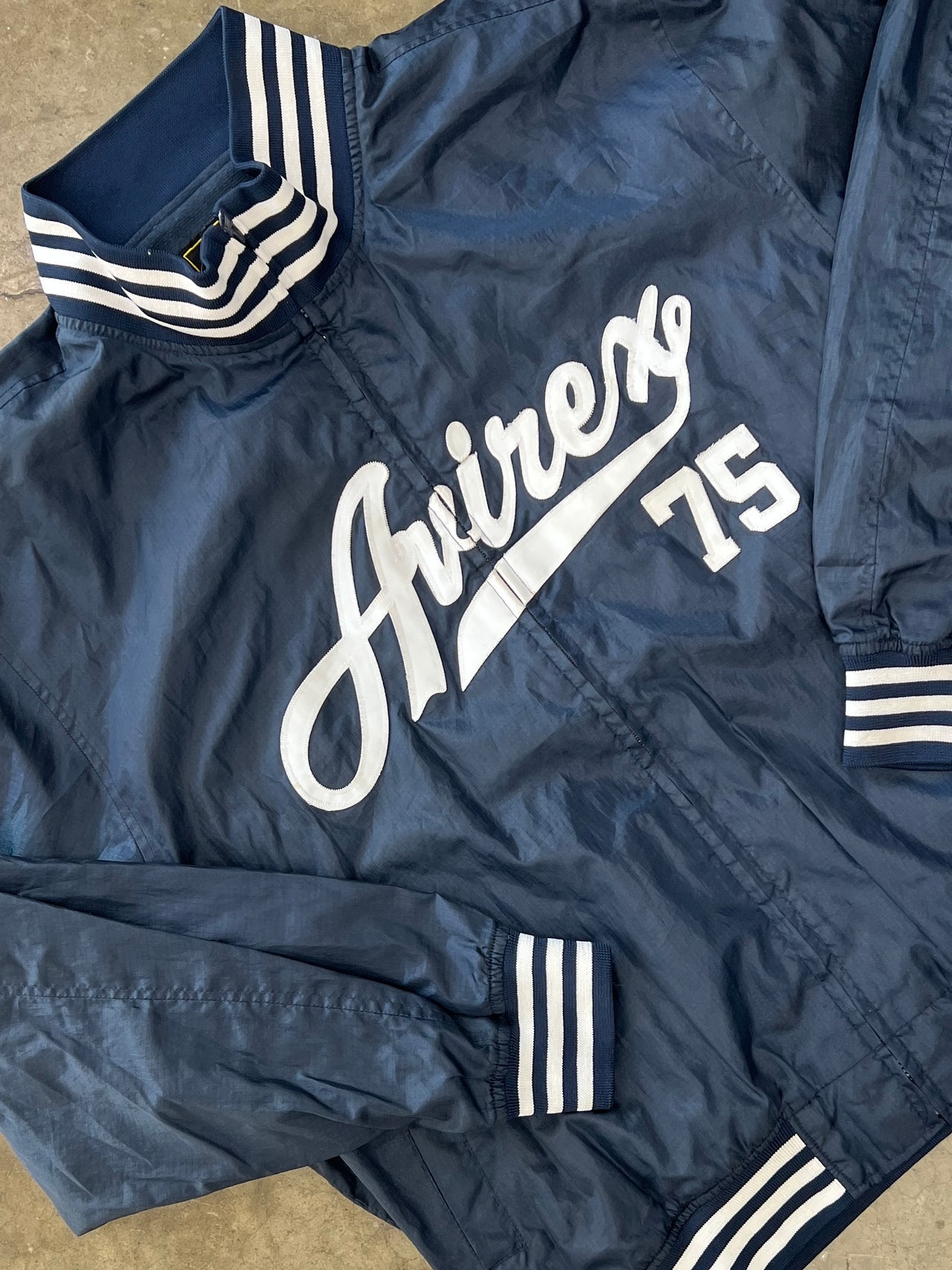 Avirex Y2K Lined Baseball Bomber Jacket