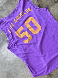 Vintage The Rolling Stones Los Angeles Lakers Tee Large