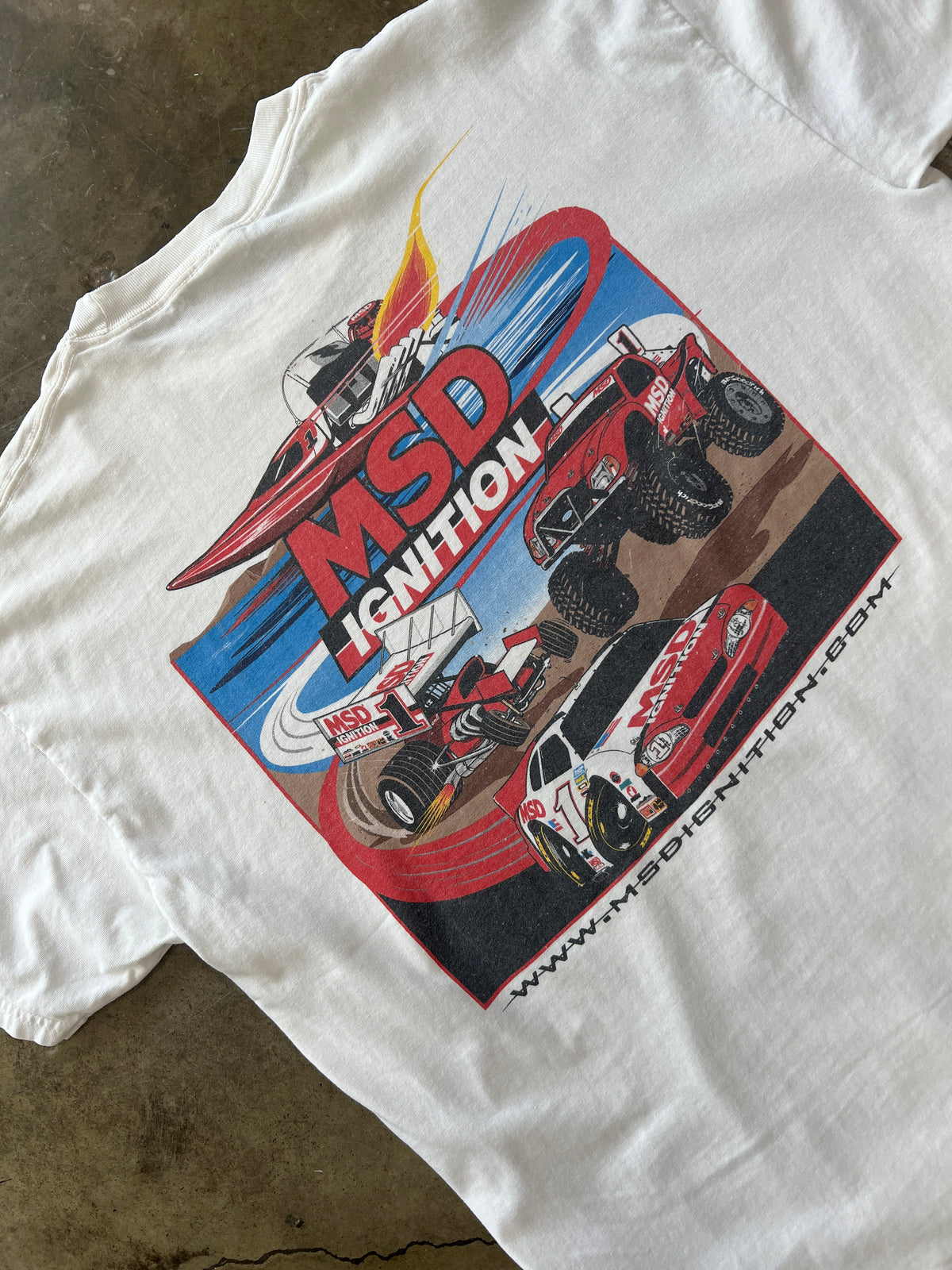 MSD Ignition Racing Car Tee