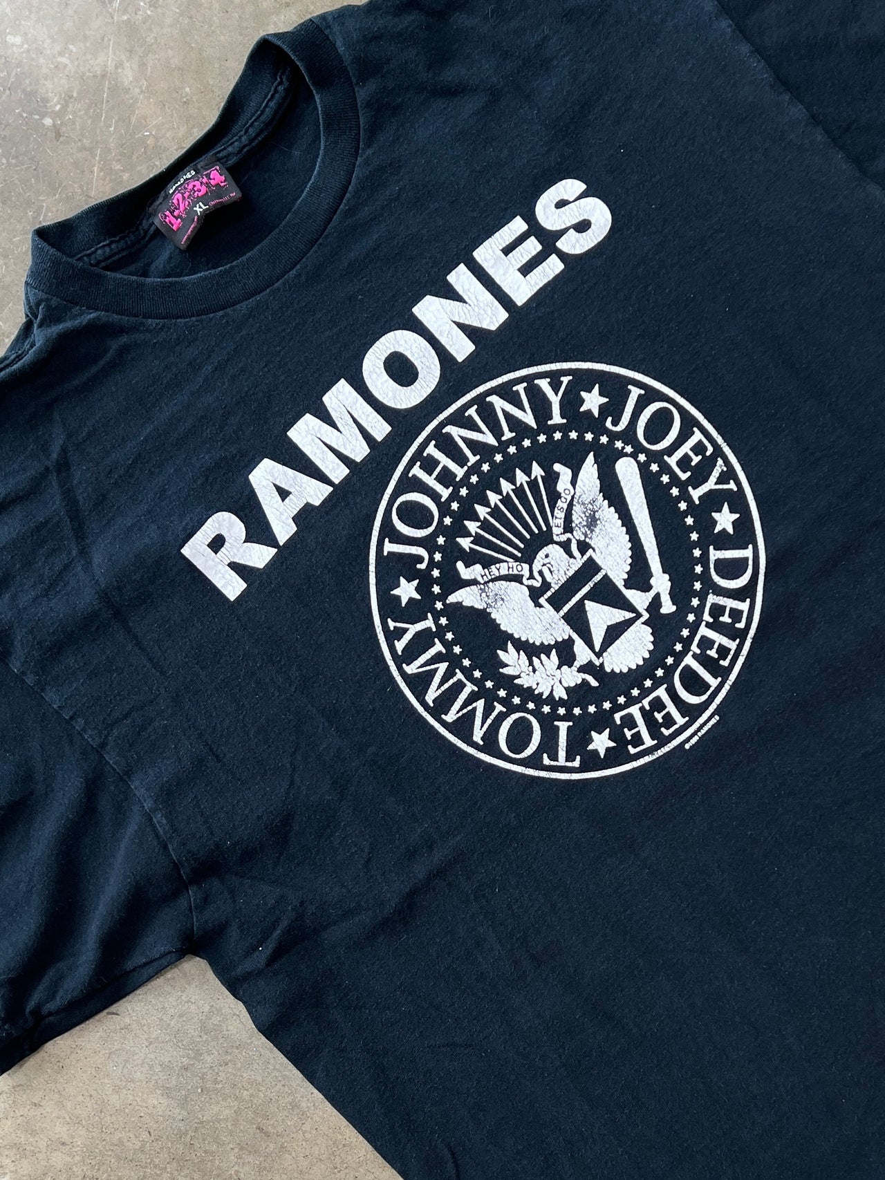 1999 Ramones Band Tee 1234 Tag
