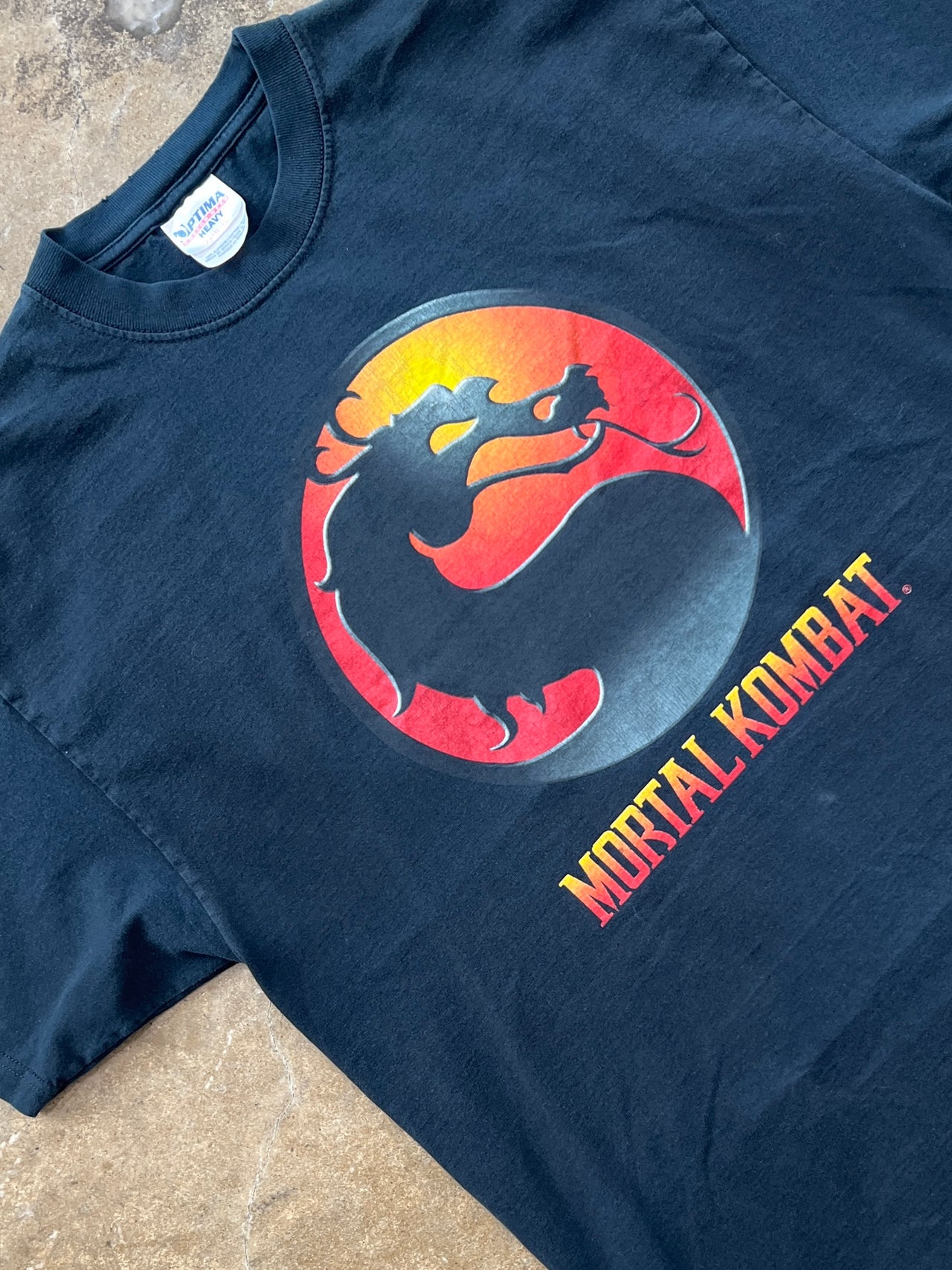 2000s Mortal Kombat Video Game Optima Tag Tee