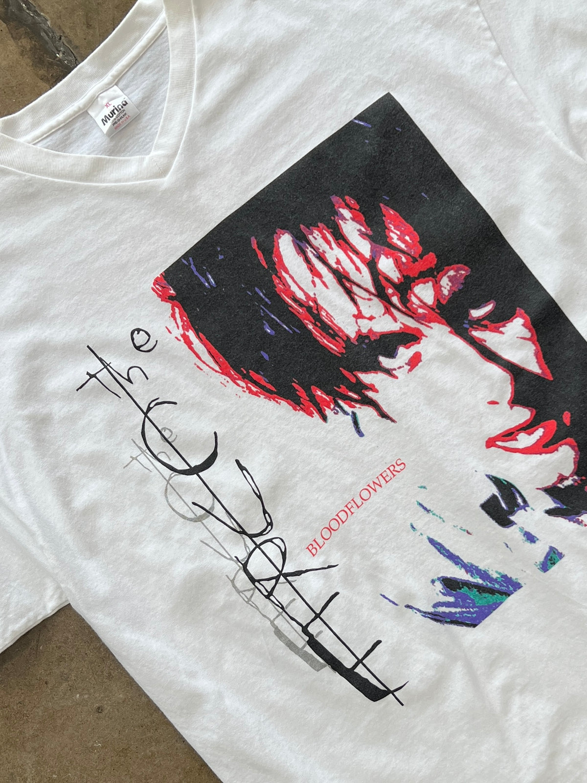2000 The Cure Bloodflowers Album Band Tee
