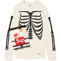 Skeleton Hanes Thermal - Natural