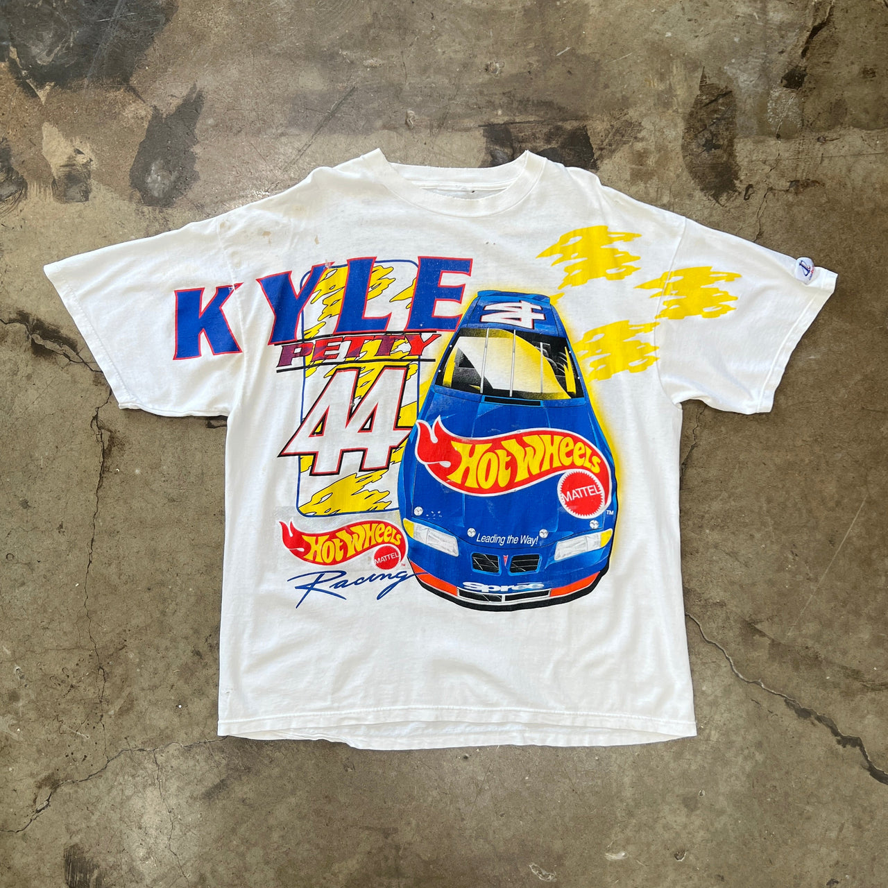 1997 Kyle Petty Track Attack Hot Wheel Racing Tee