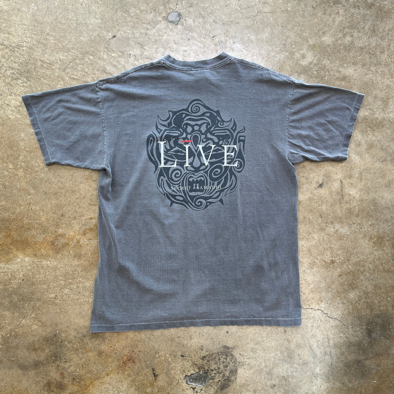 90s LIVE Secret Samadhi Concert Single Stitch Tee Giant