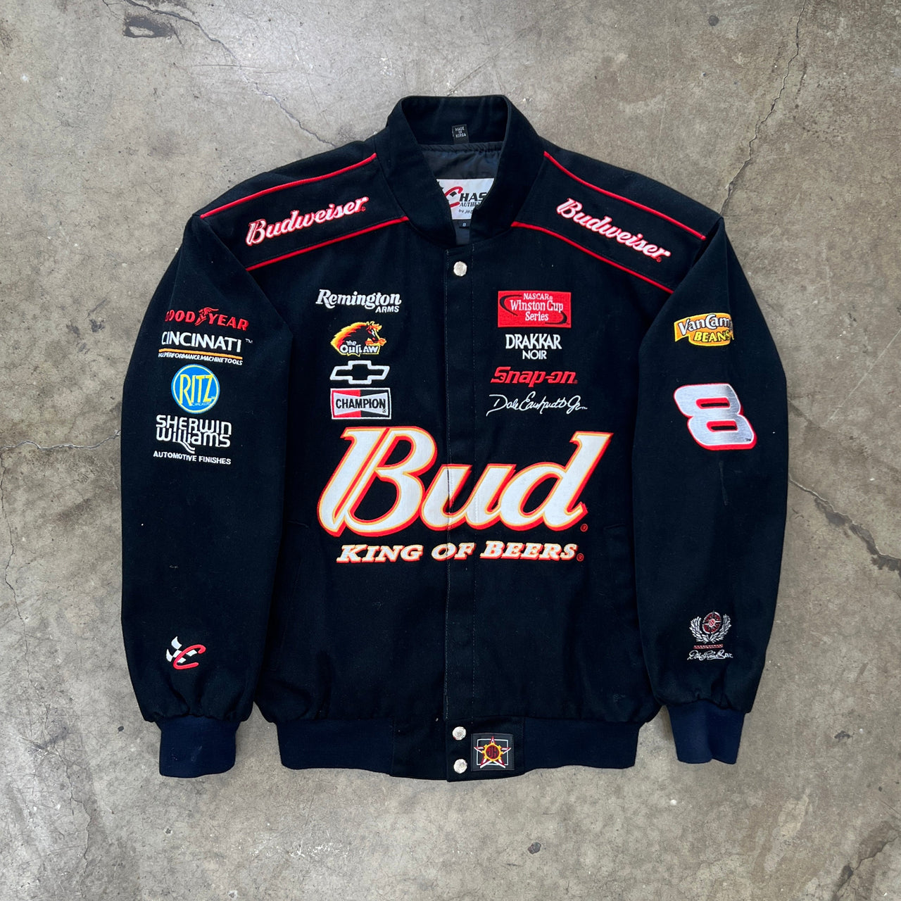 NASCAR Budweiser Dale Earnhardt Racing Jacket