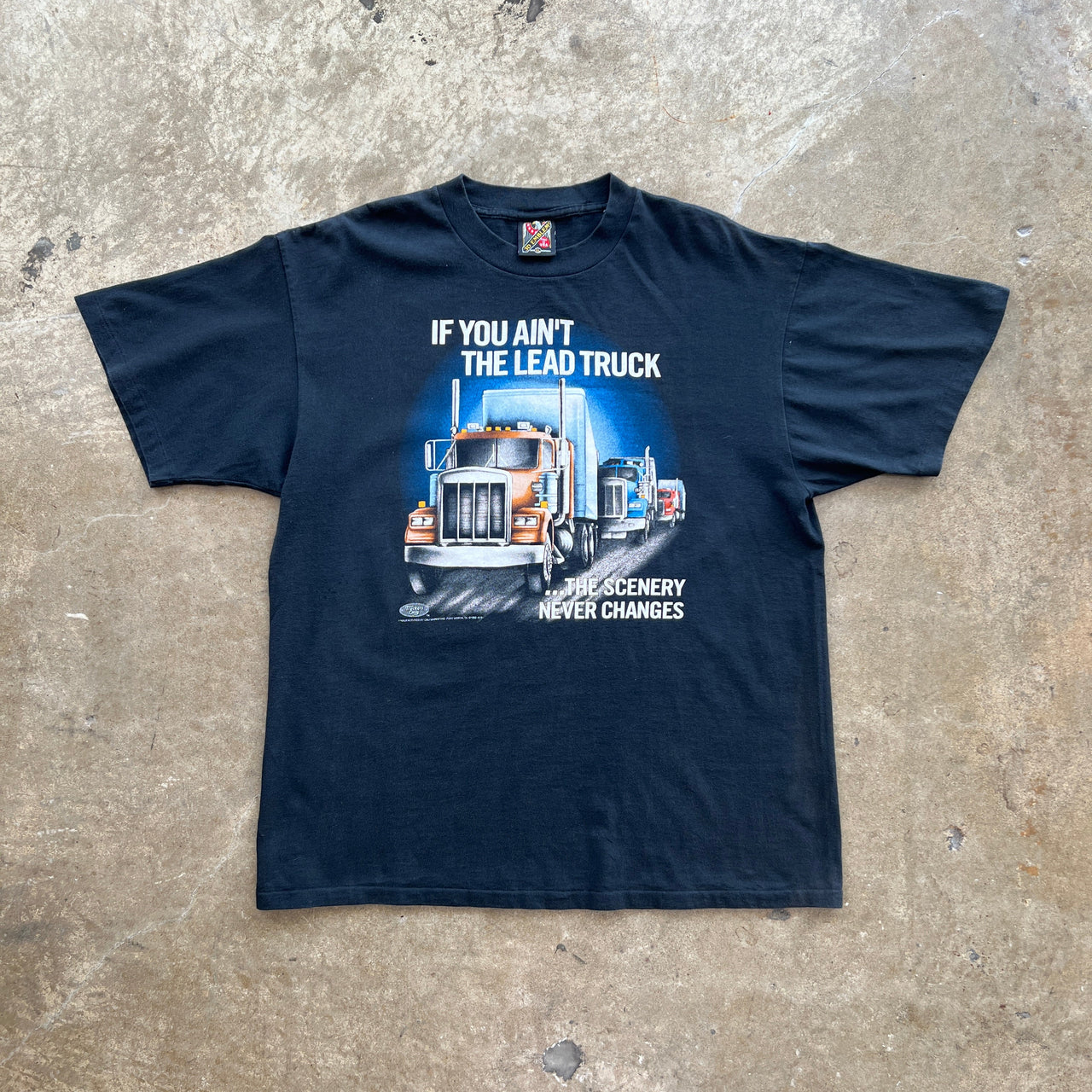 1993 3D Emblem Trucker Only Tee