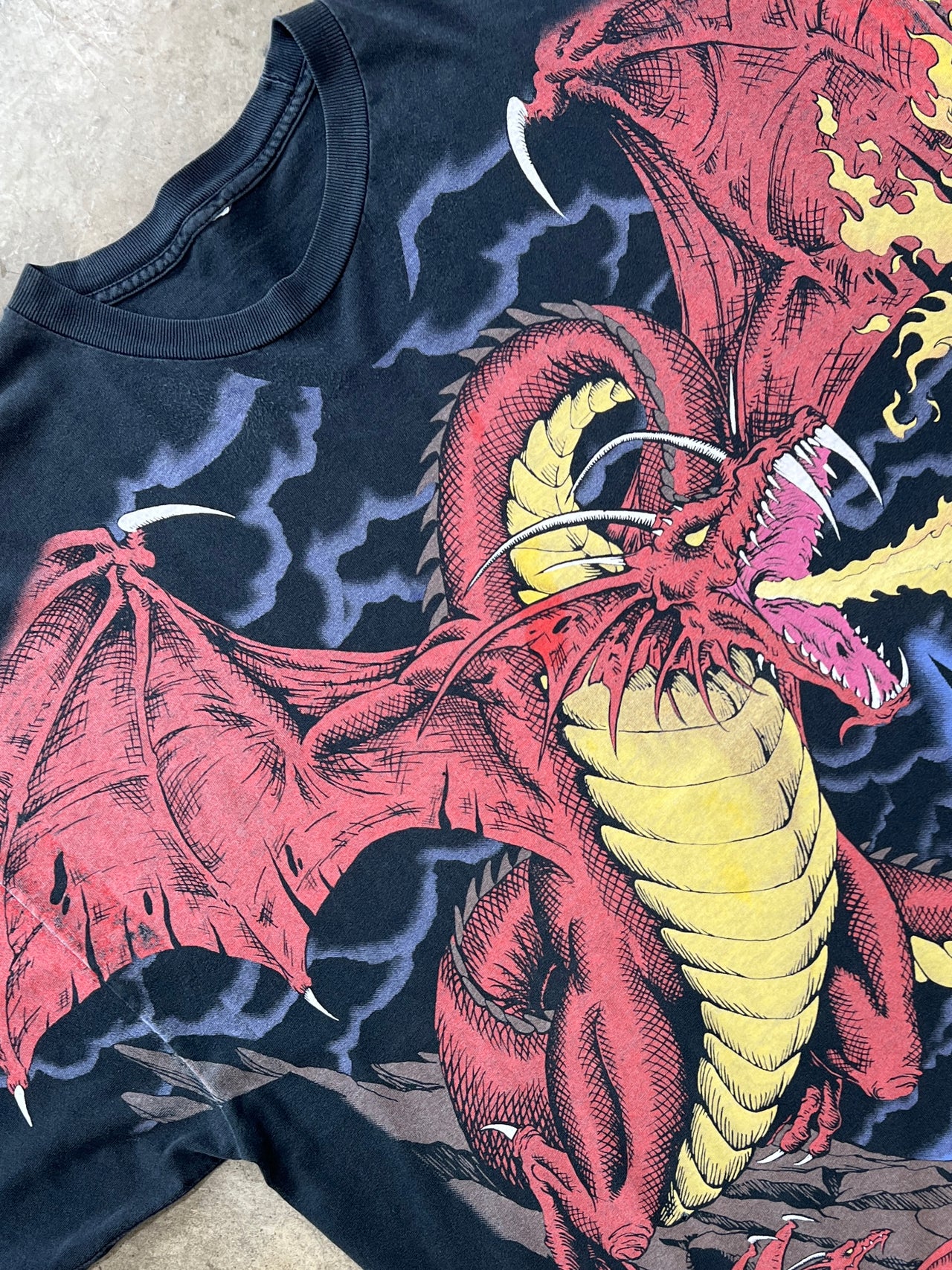 Dragon Fire AOP Tee