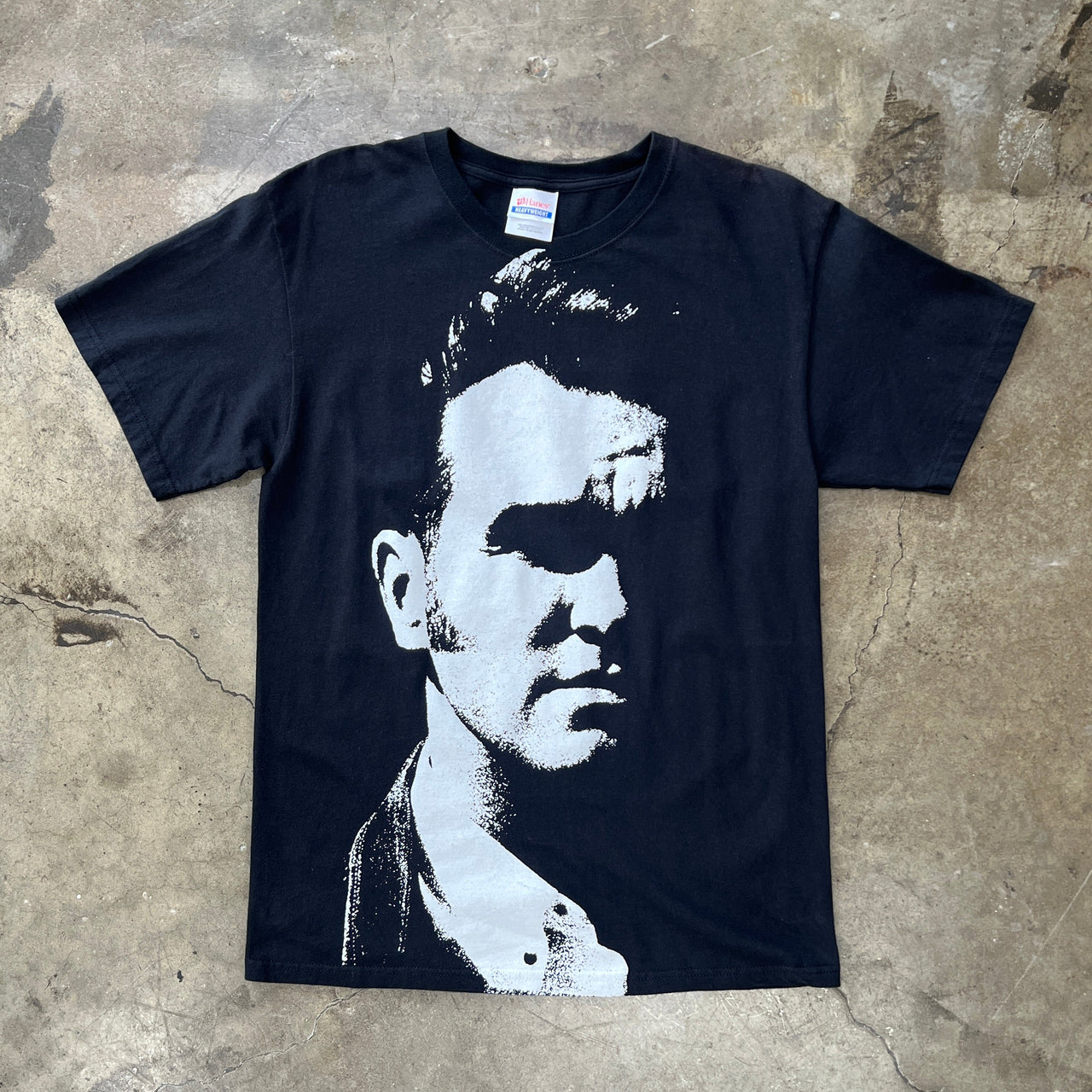 Smiths Morrissey Face Shadow Portrait Tee