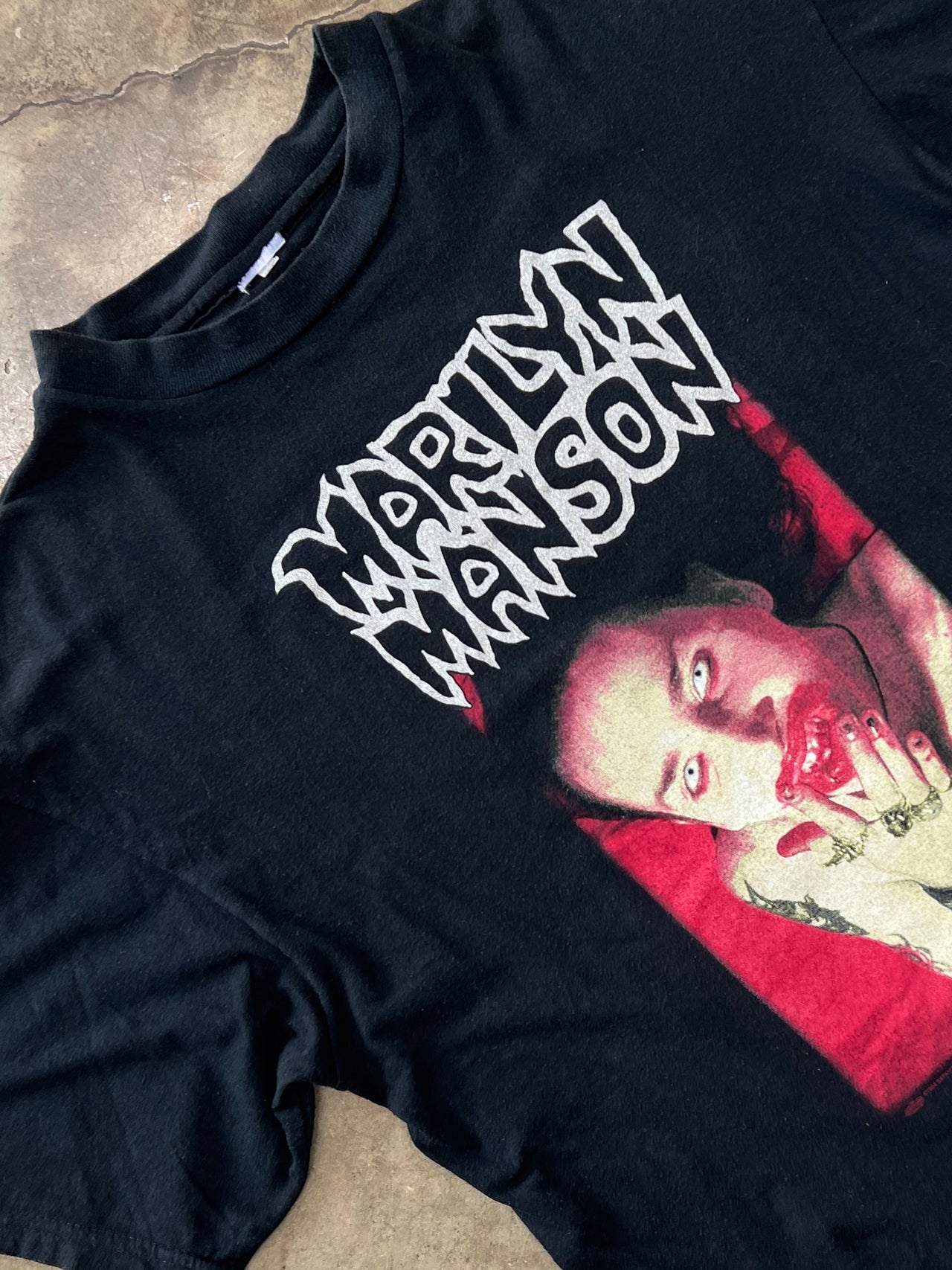 1994 Marilyn Manson Lunchbox I am The God Tee