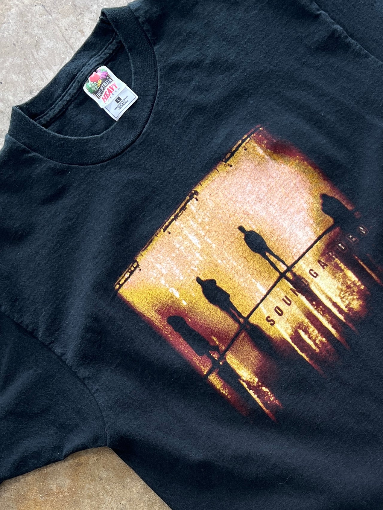 90s Soundgarden Down on the Upside Single Stitch Band Grunge Tee