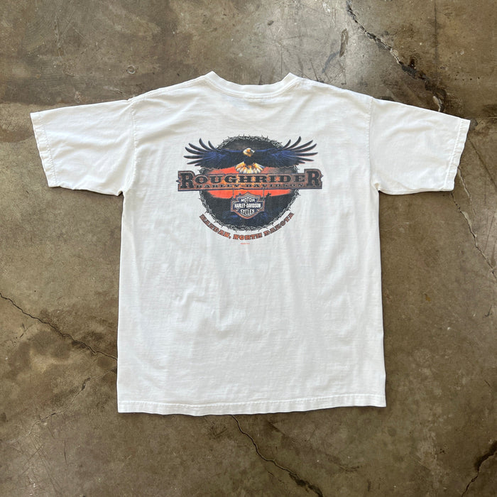 Harley Davidson Roughrider North Dakota Tee