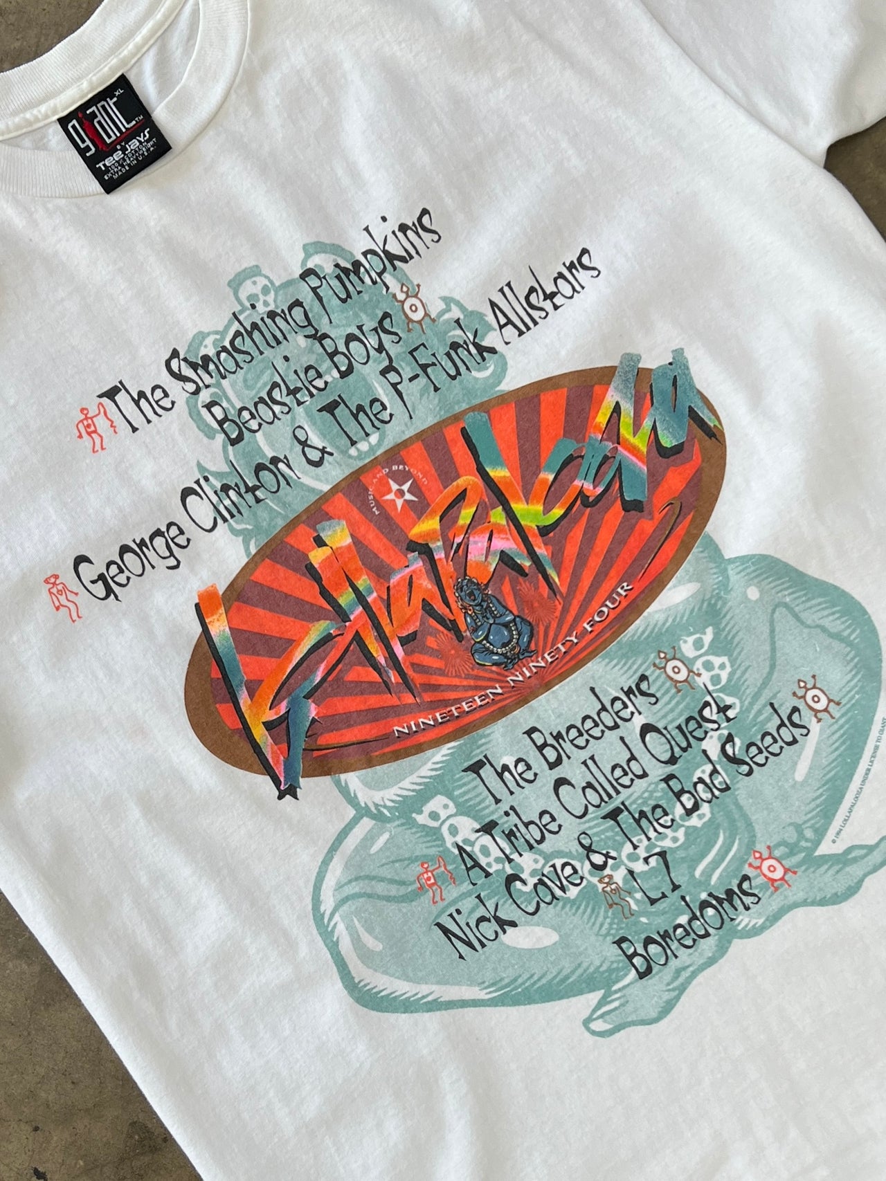 1994 Smashing Pumpkins Lollapalooza Festival Band Tee