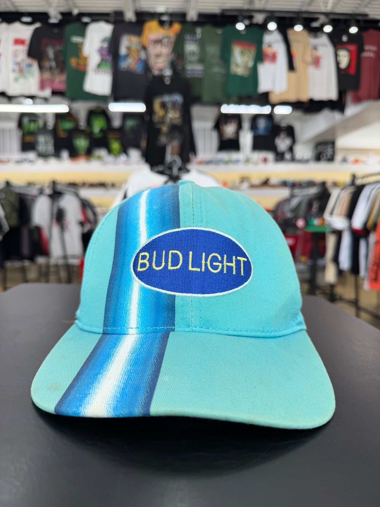 80s Bud Light Beer Alcohol Light Promo Snapback