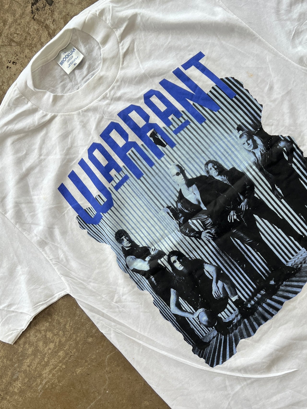 1992 Warrant Hair of the Dog World Tour Tee