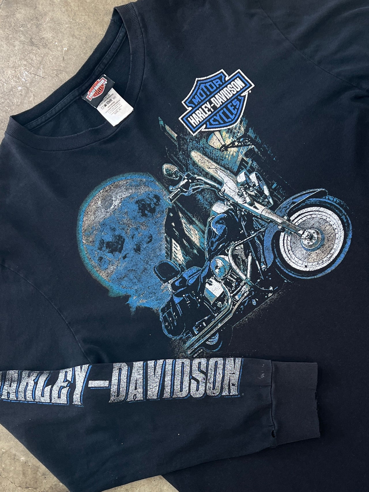 Harley Davidson Dallas Texas Motorcycle Long Sleeve