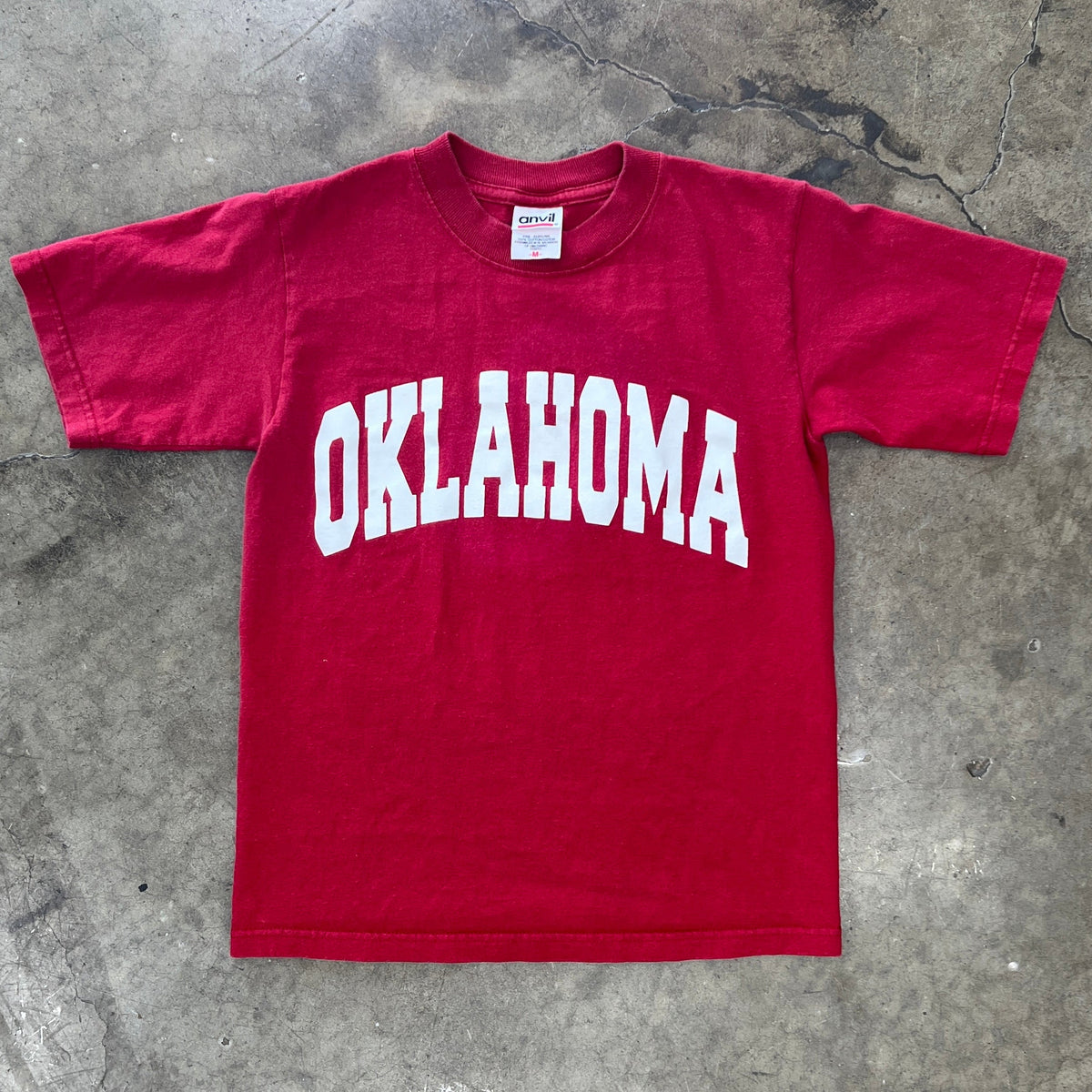 Oklahoma University Anvil Tee