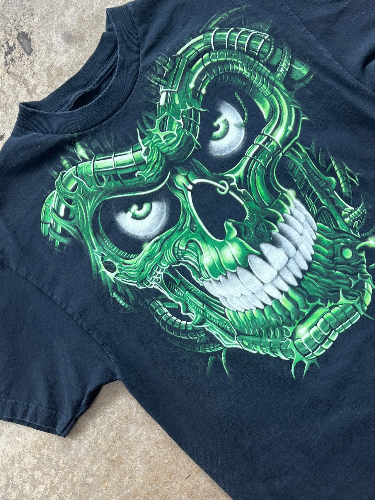 Terminator Skull Skeleton Art Tee