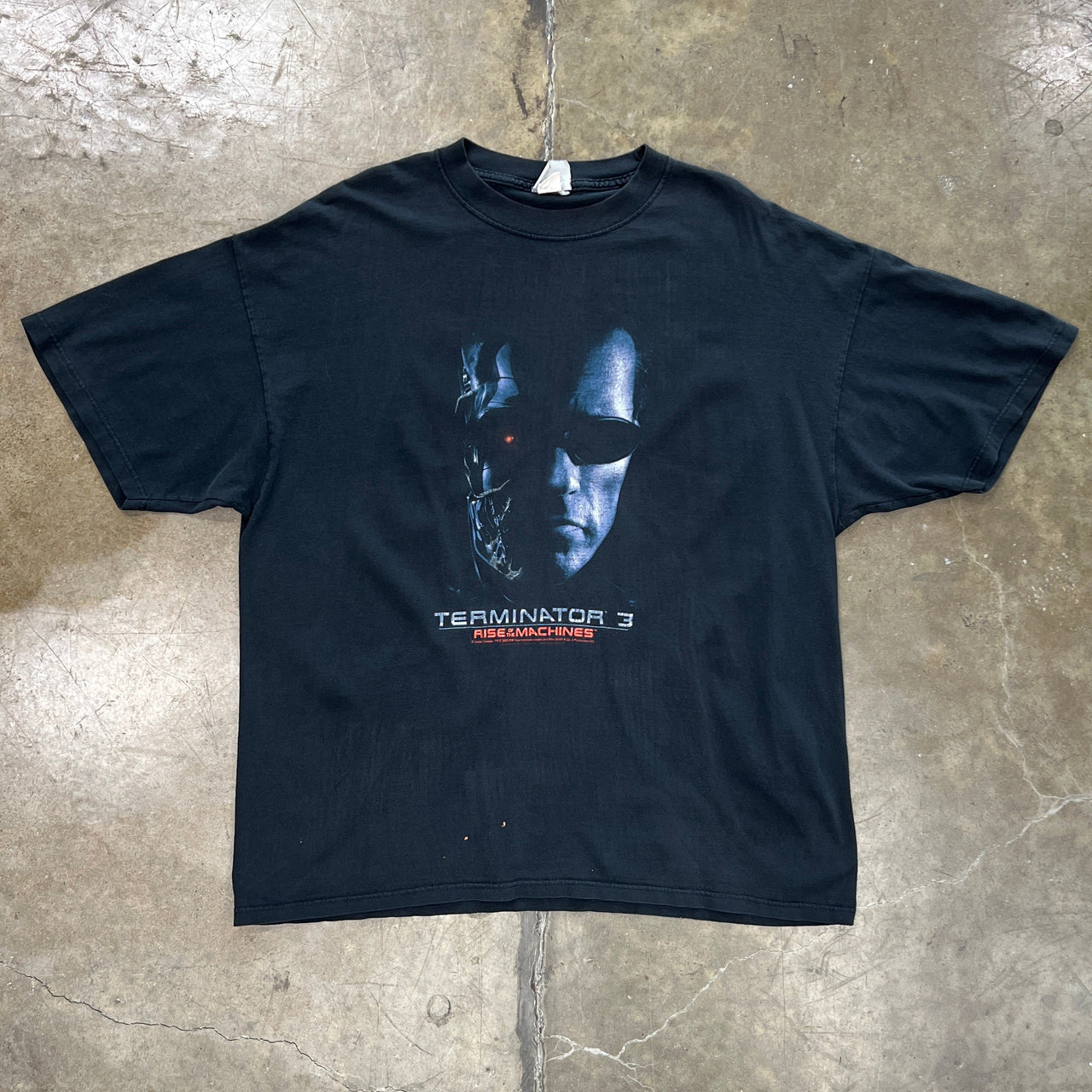2003 Terminator 3 Rise of the Machine Movie Promo Tee