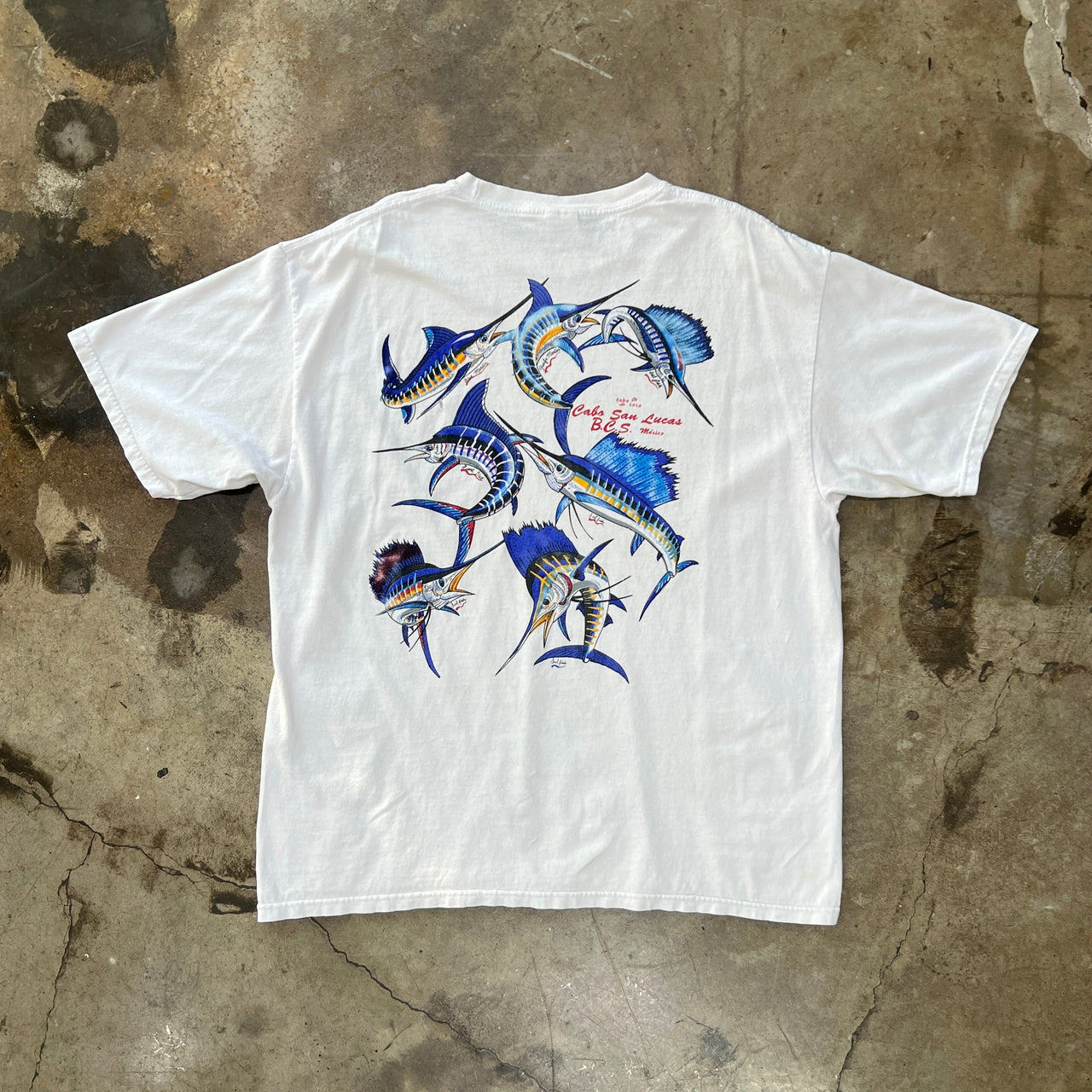 Cabo San Lucas Mexico Swordfish Vacation Tee
