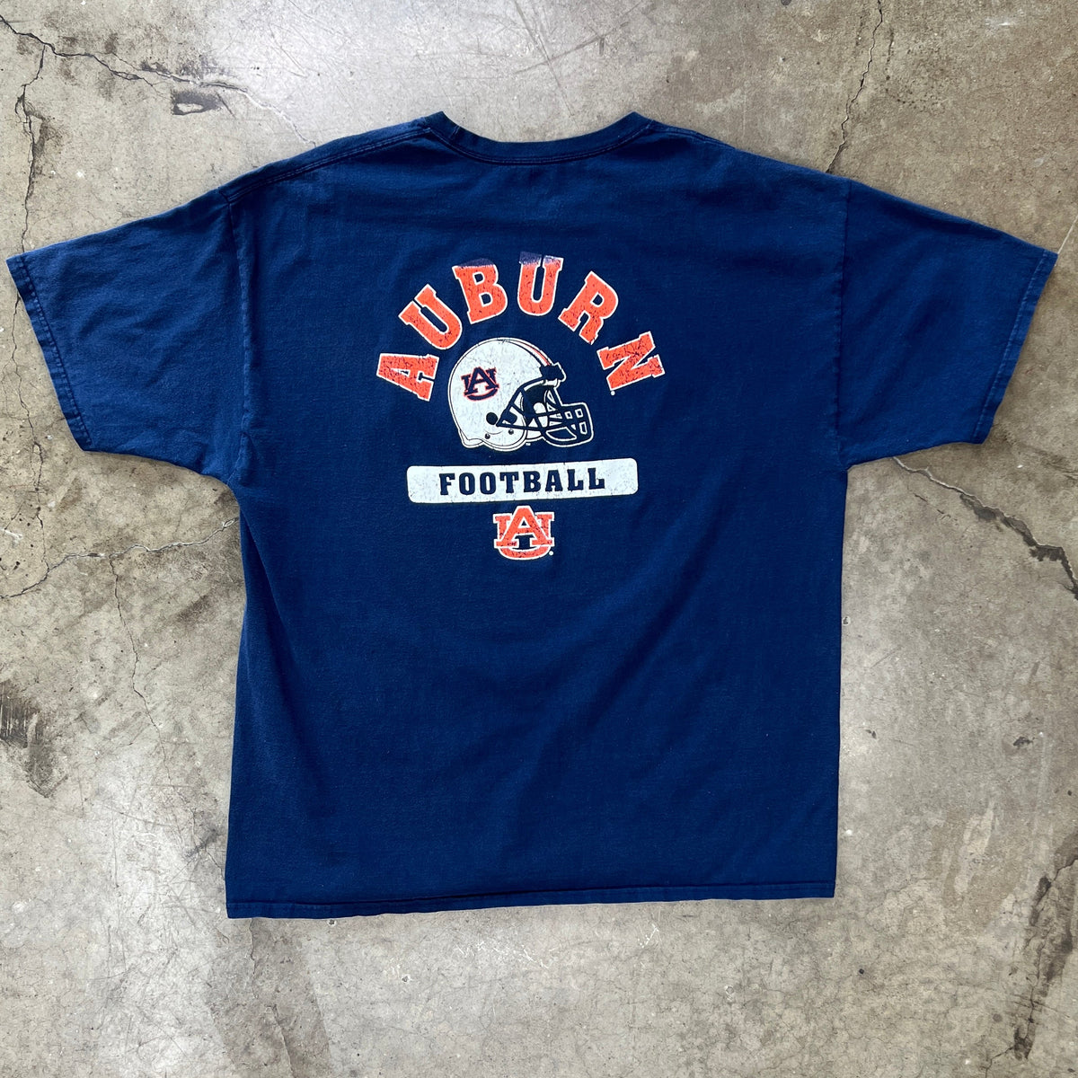 Auburn University Football Varsity Logo Tee