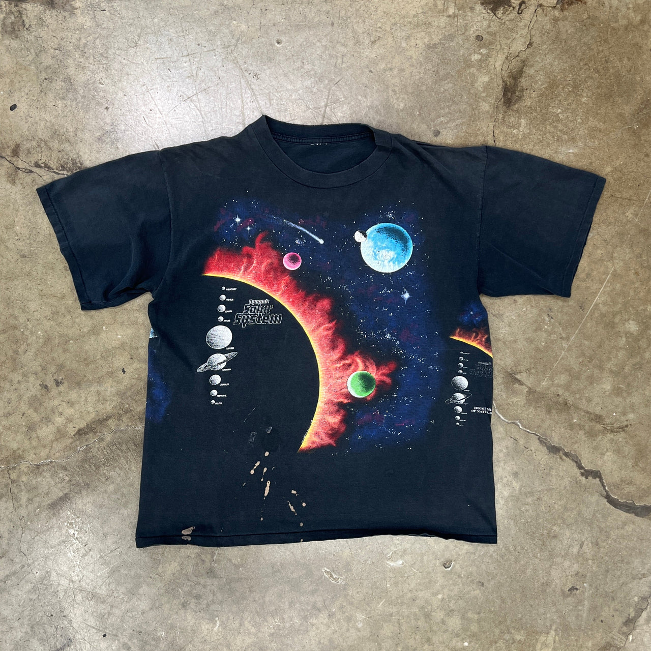 AOP Los Angeles Zoo Nature Solar System Single Stitch Tee