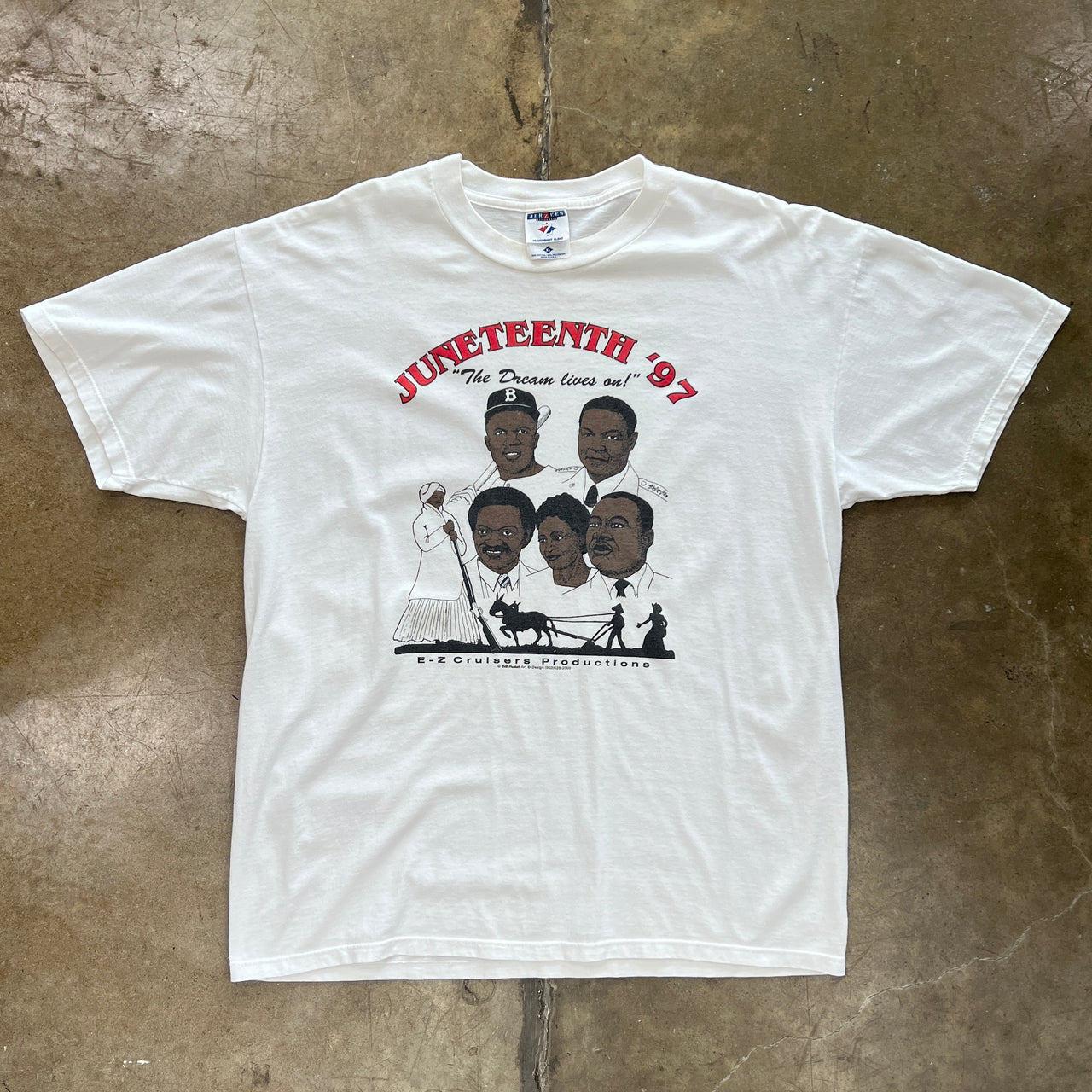 1997 Juneteenth Dream Lives On Social Tee
