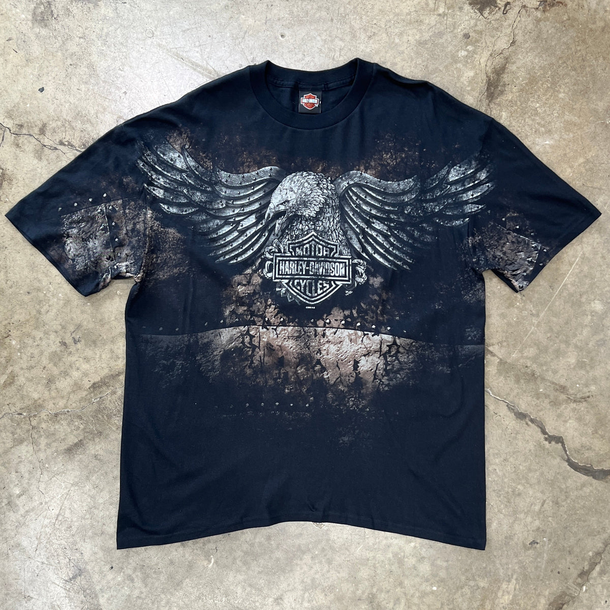 2009 Harley Davidson Iron Eagle Affliction Style Tee