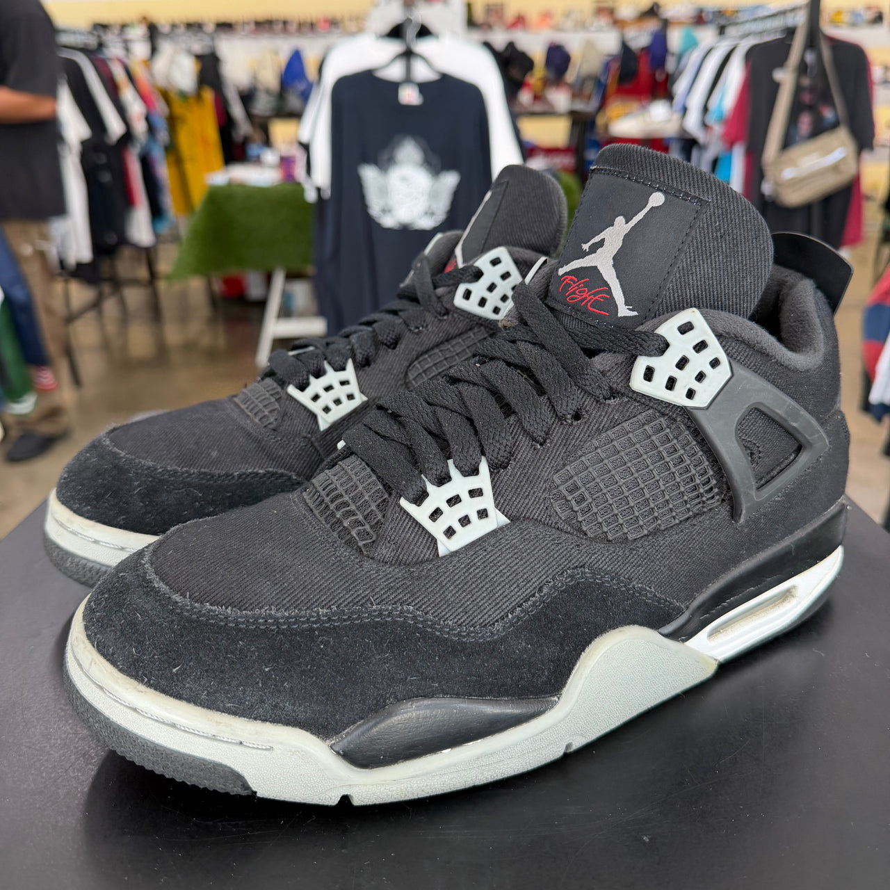 Air Jordan 4 Black Canvas (2022)