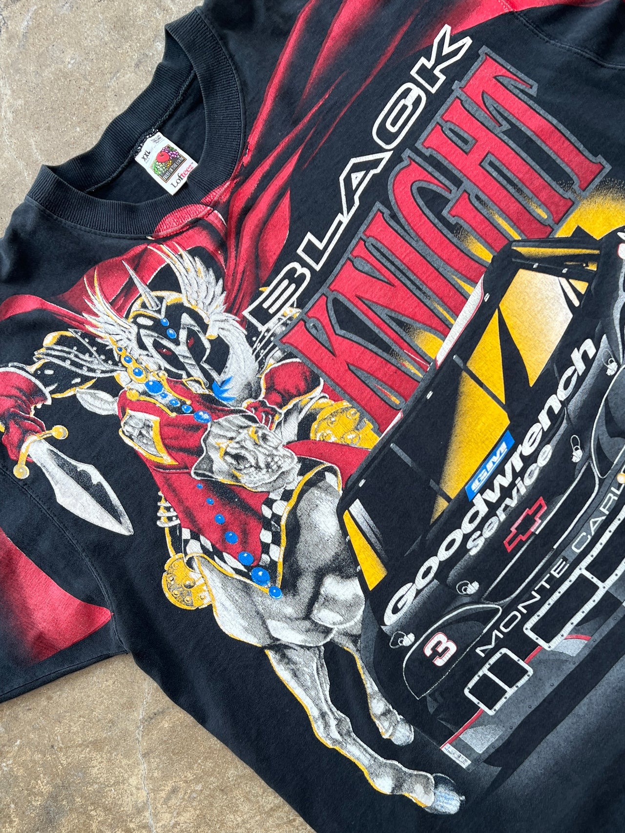 AOP Dale Earnhardt Black Knight Racing Tee