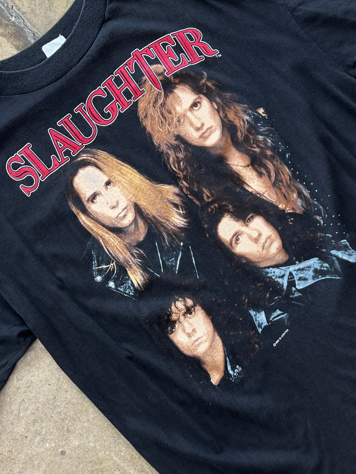 1991 Slaughter Stick It To Ya Tour Band Tee