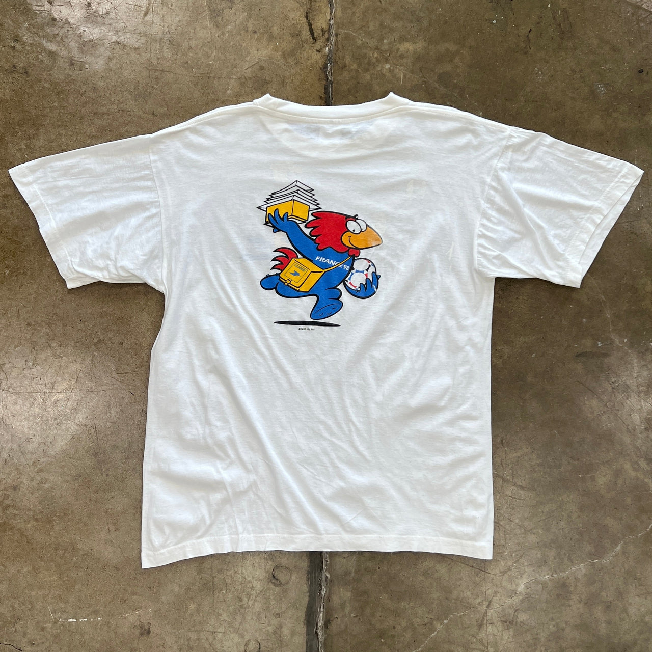 1998 France La Poste Soccer Tee