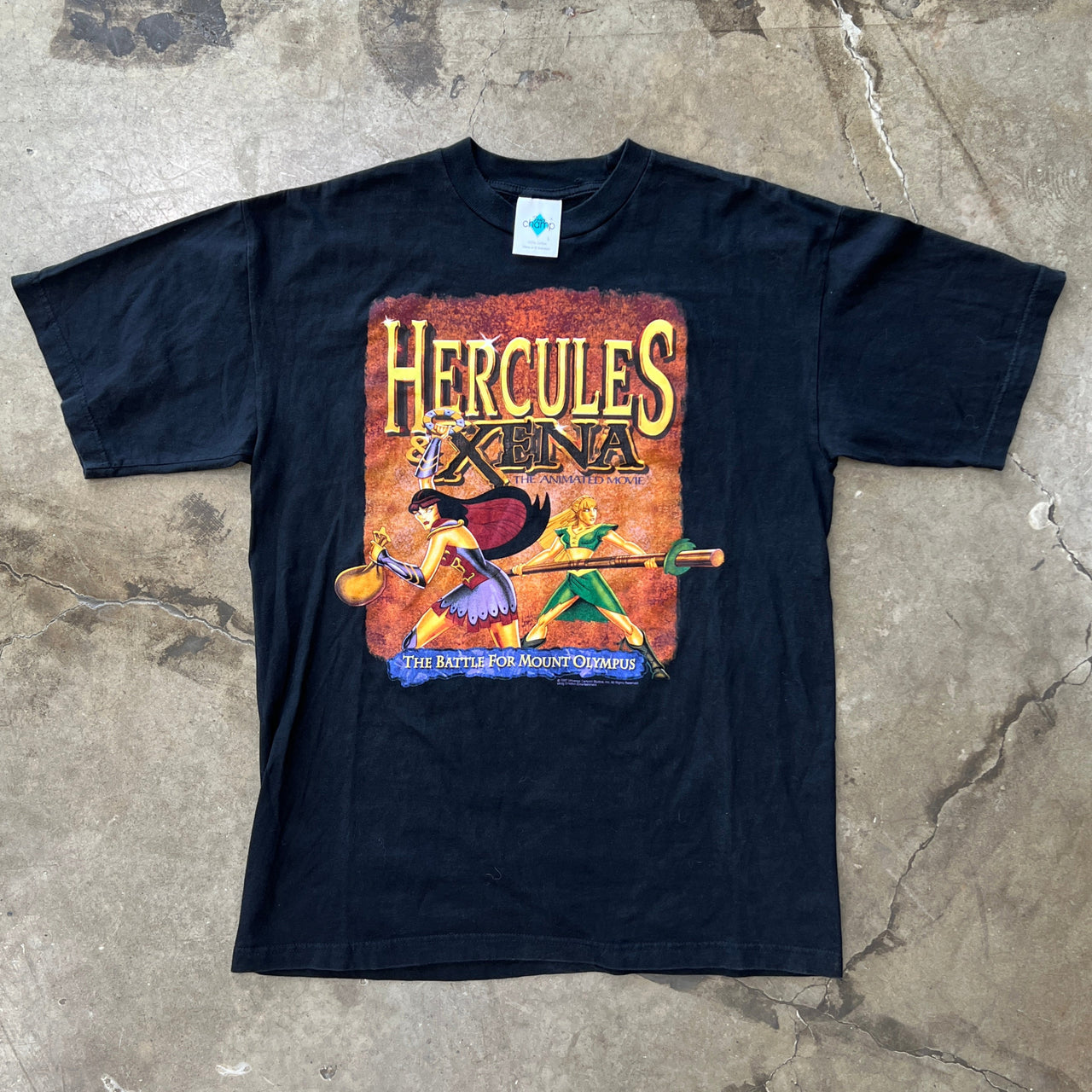 1997 Hercules Xena Animated Movie Tee