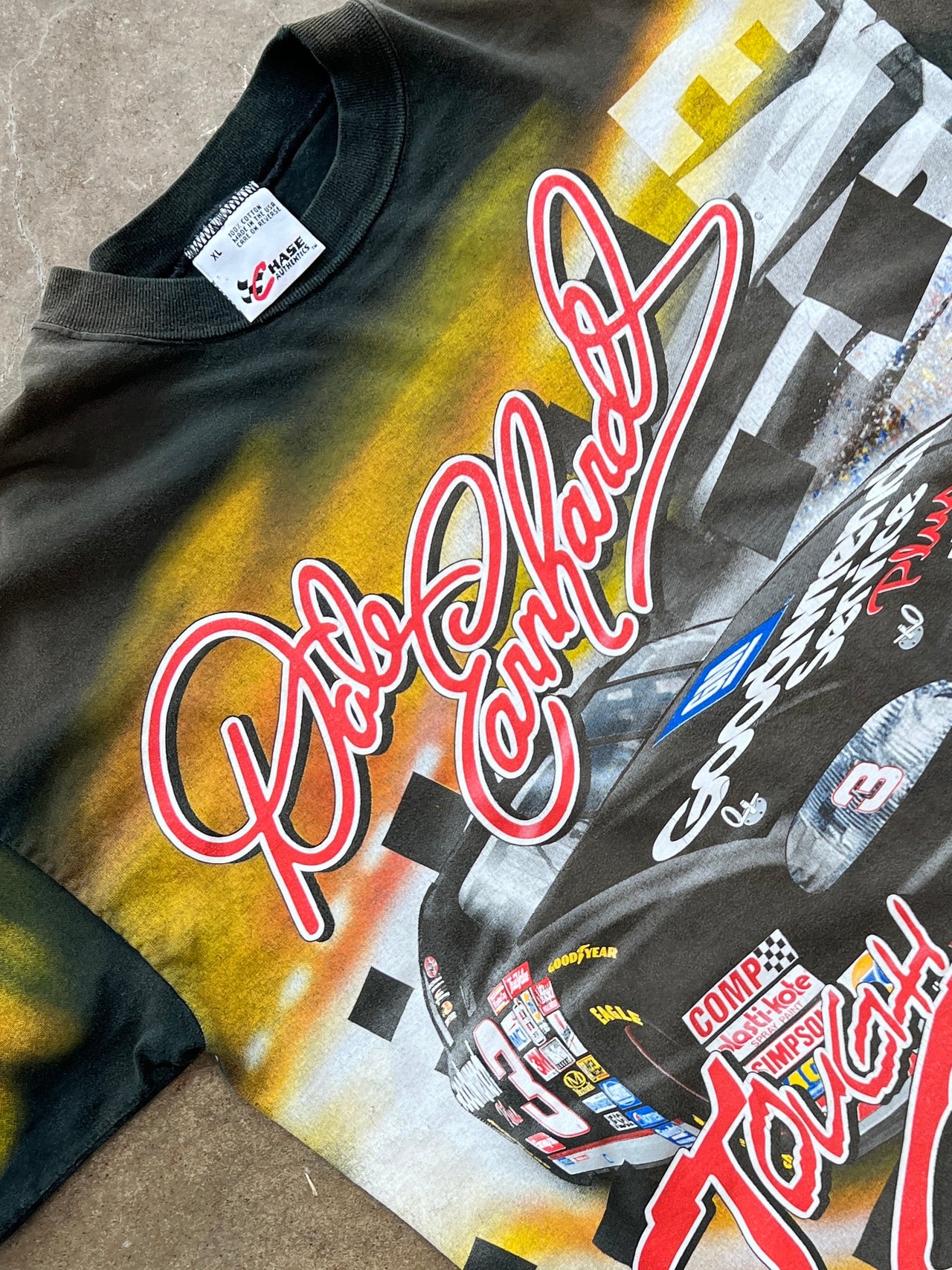 AOP NASCAR Dale Earnhardt Tough Competitor Racing Tee