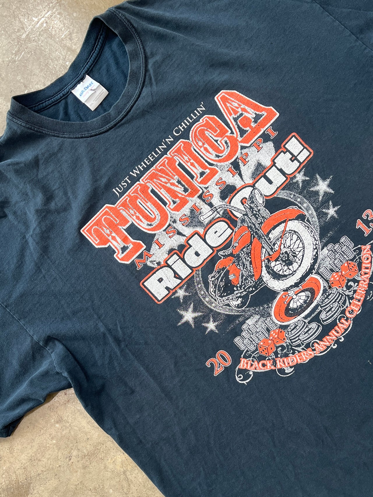 Tunica Mississippi Ride Out Motorcycle Tee