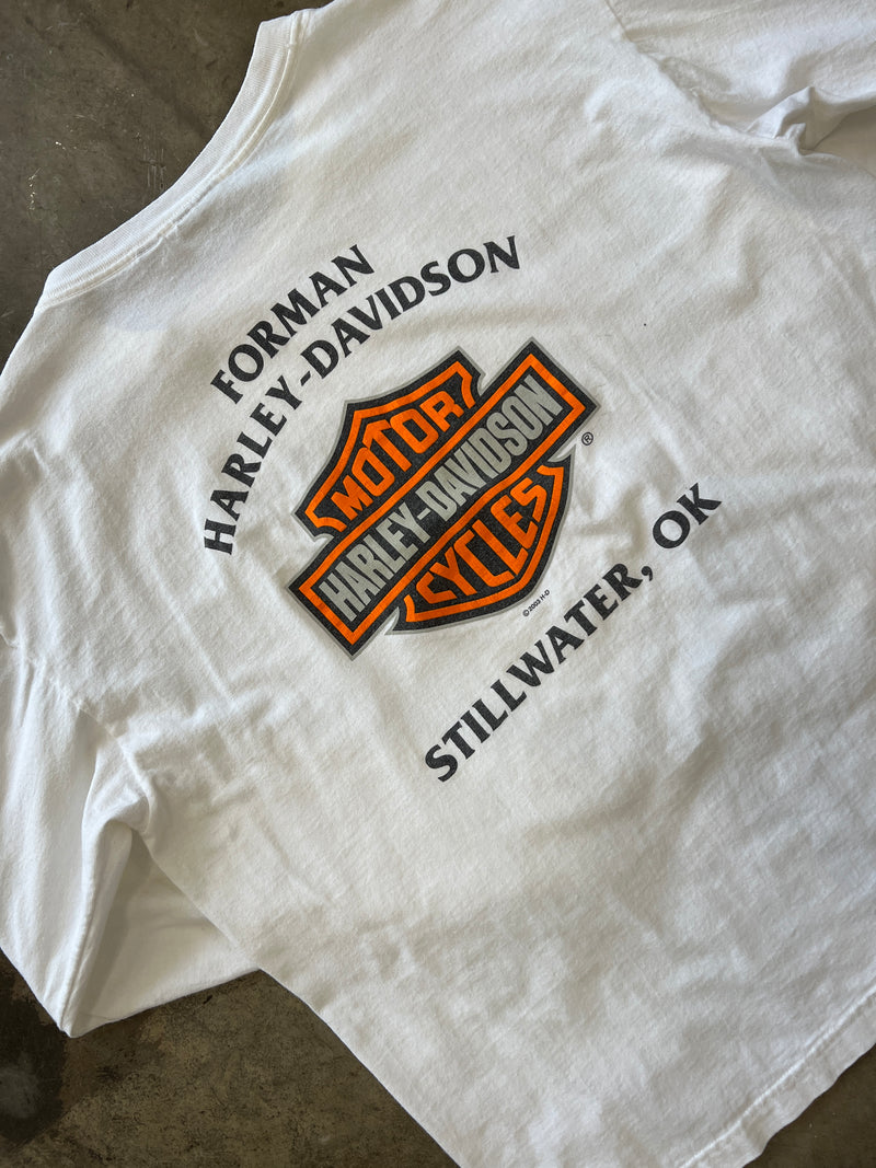 Harley Davidson Stillwater Oklahoma Long Sleeve Tee