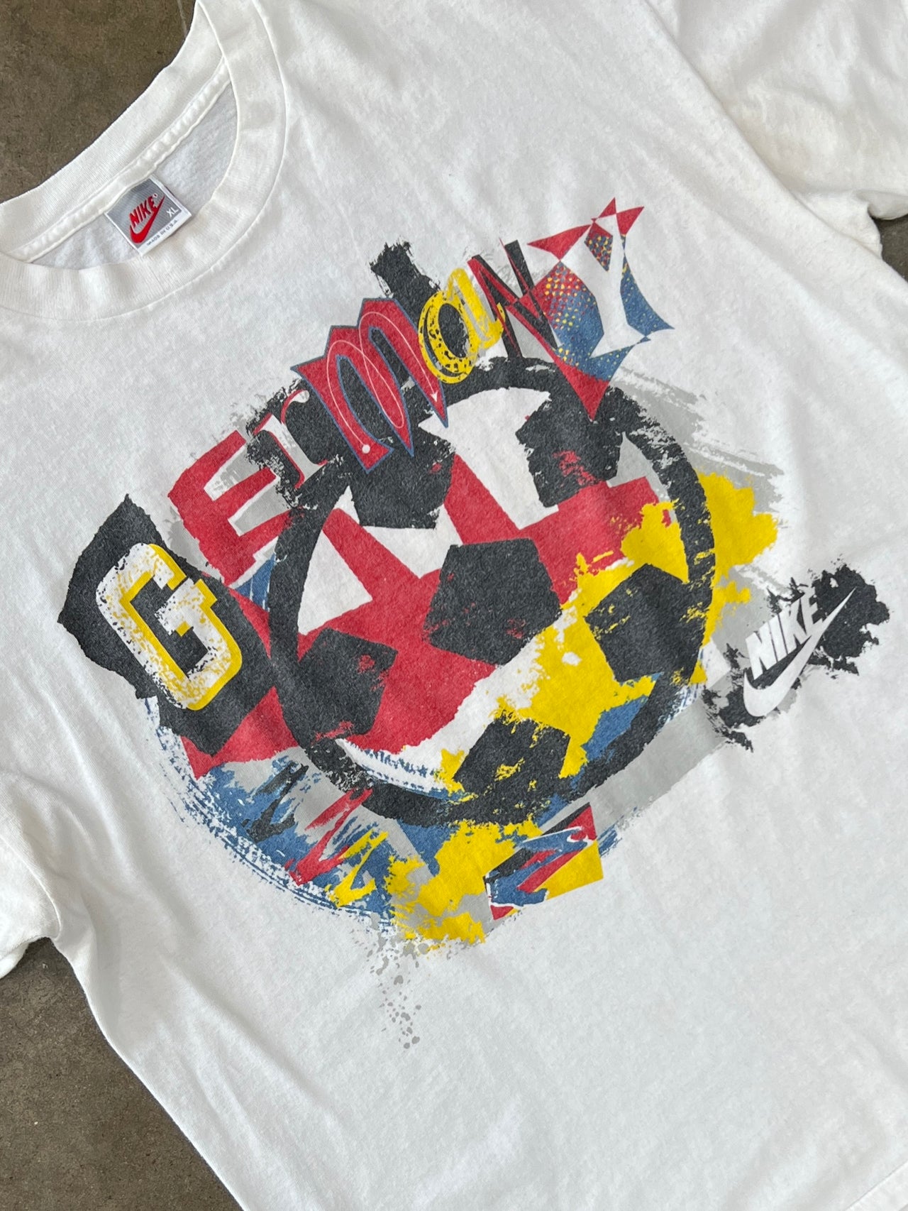 90s Nike Germany Soccer Single Stitch Tee