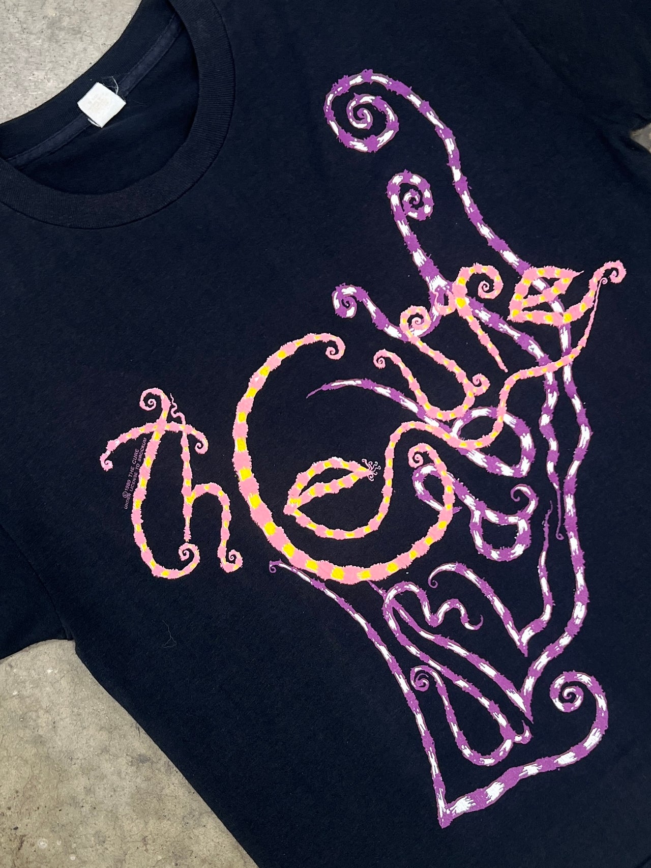 1989 The Cure Lullaby Brockum Single Stitch Tee