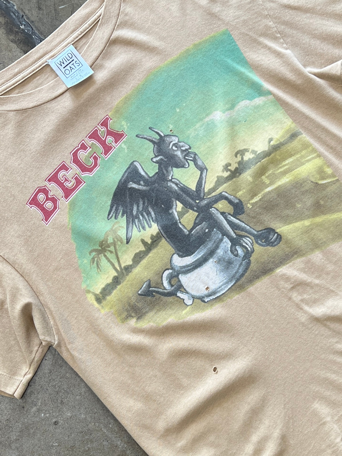 1996 Beck Odelay Devil's Haircut Band Tee