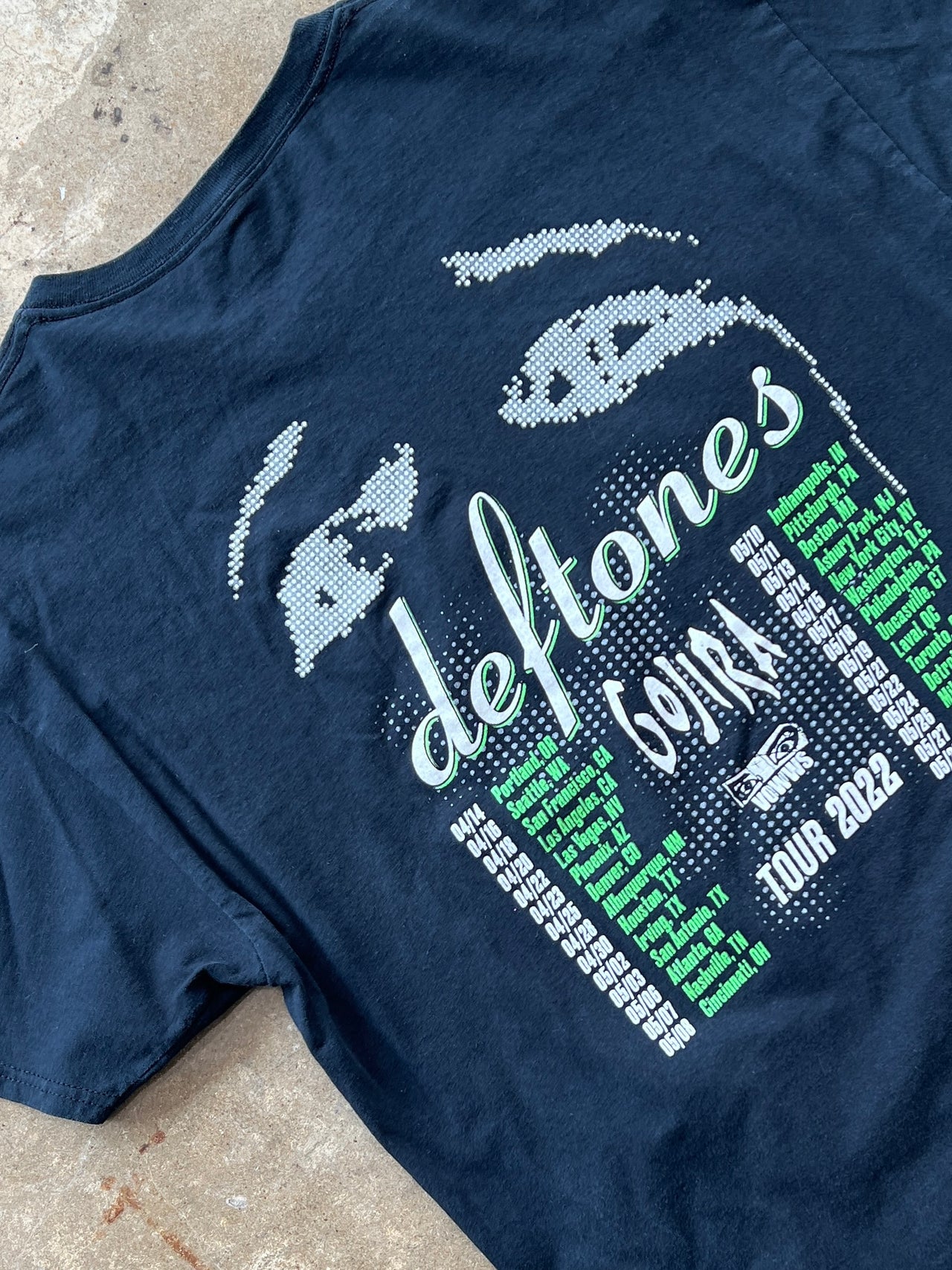 2022 Deftones Gojira Tour Tee