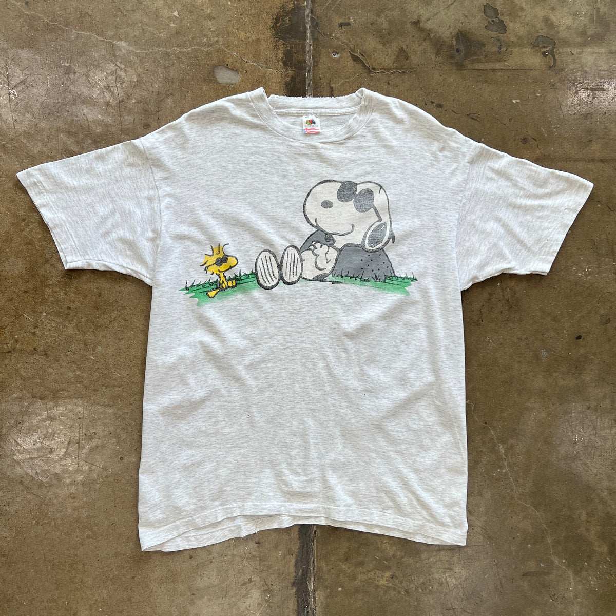 1994 Peanuts Snoopy Woodstock Tee