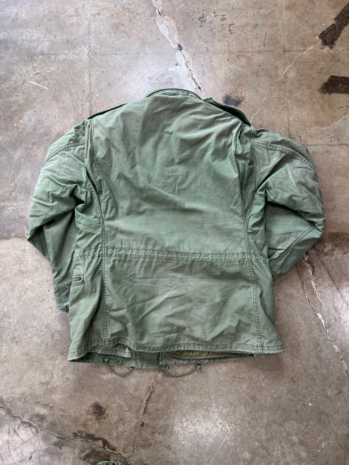 Army RainCoat Multi Pocket Jacket Green